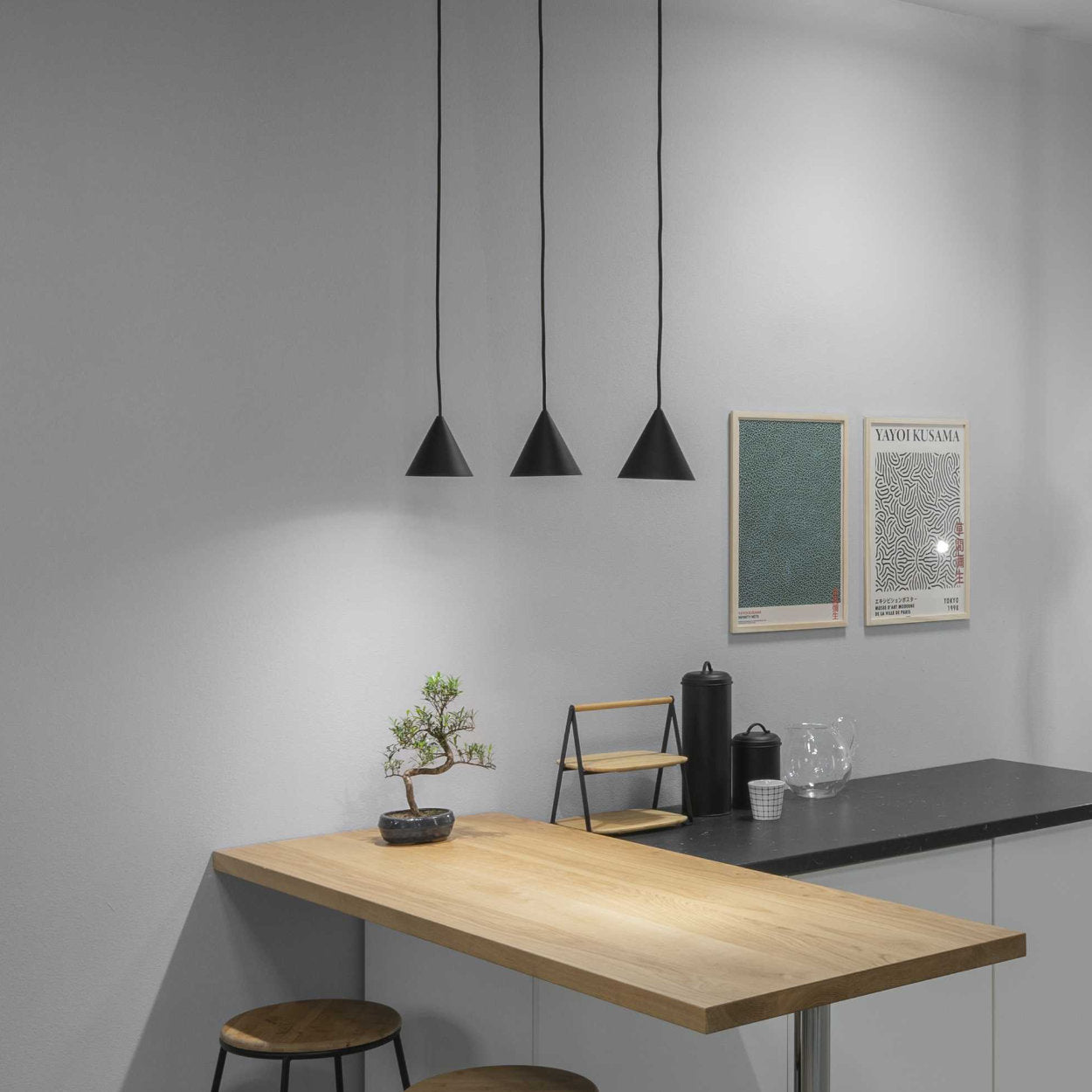Ideal Lux A-Line SP1 D13 Cone Ceiling Pendant - uBaaHaus