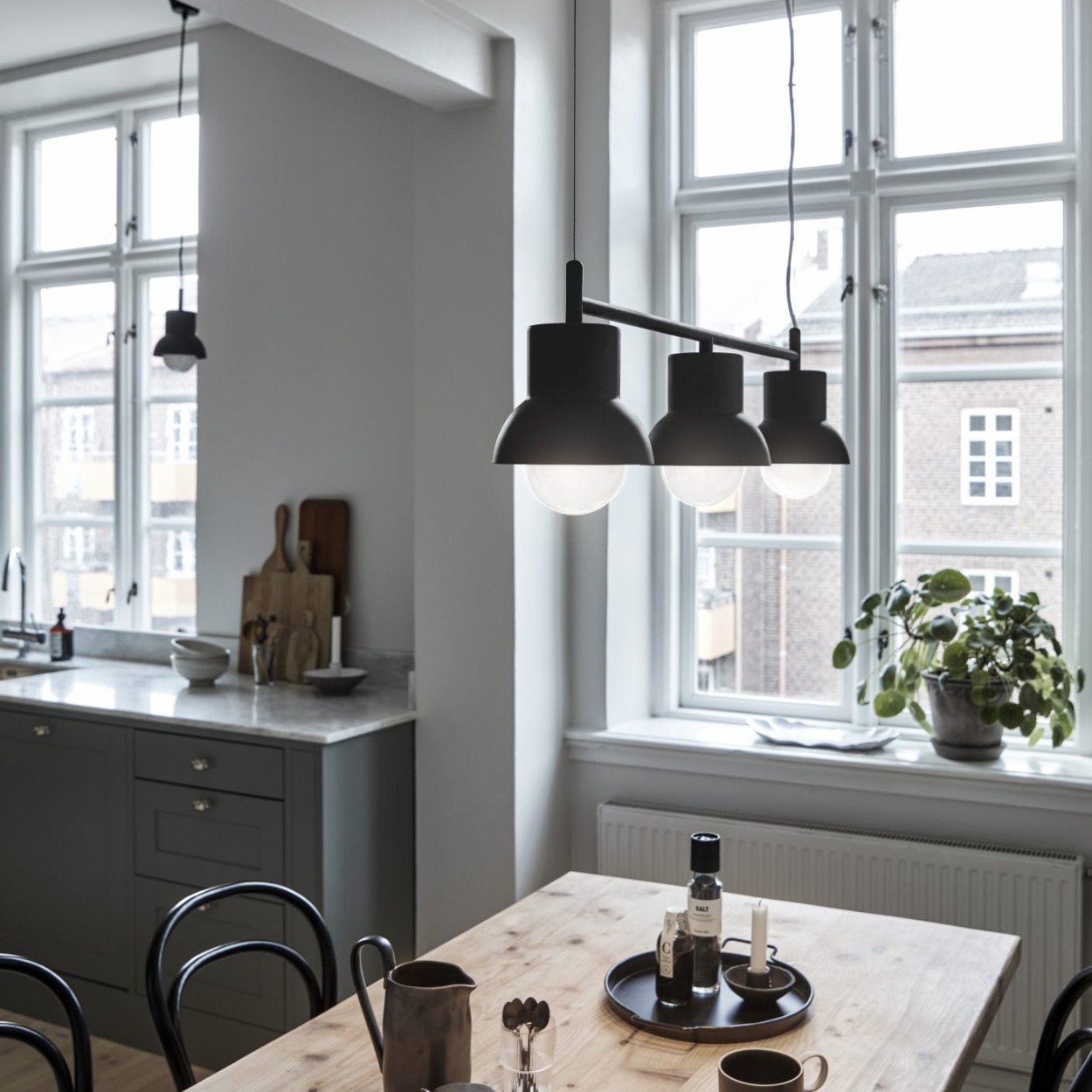 Co Bankeryd Down Long Linear Pendant Light - uBaaHaus