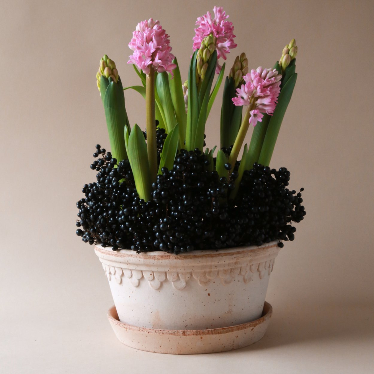 Bergs Potter Low Copenhagen Plant Pot, Ø21 cm - uBaaHaus