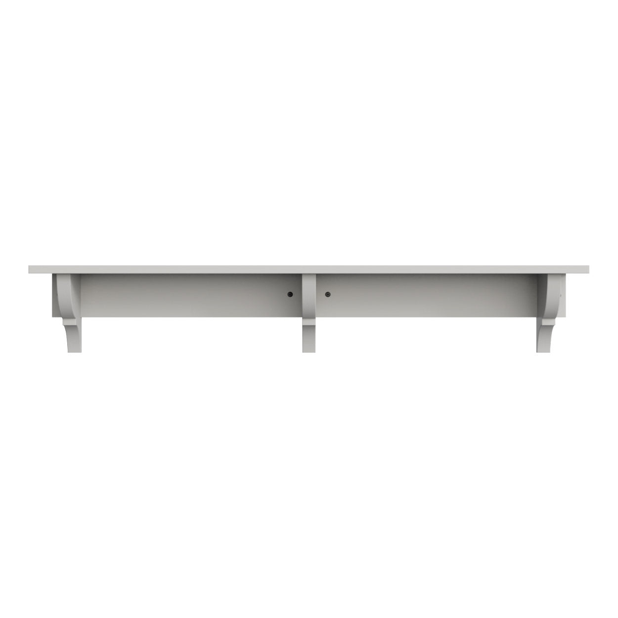 Wide Shaker Shelf With Brackets