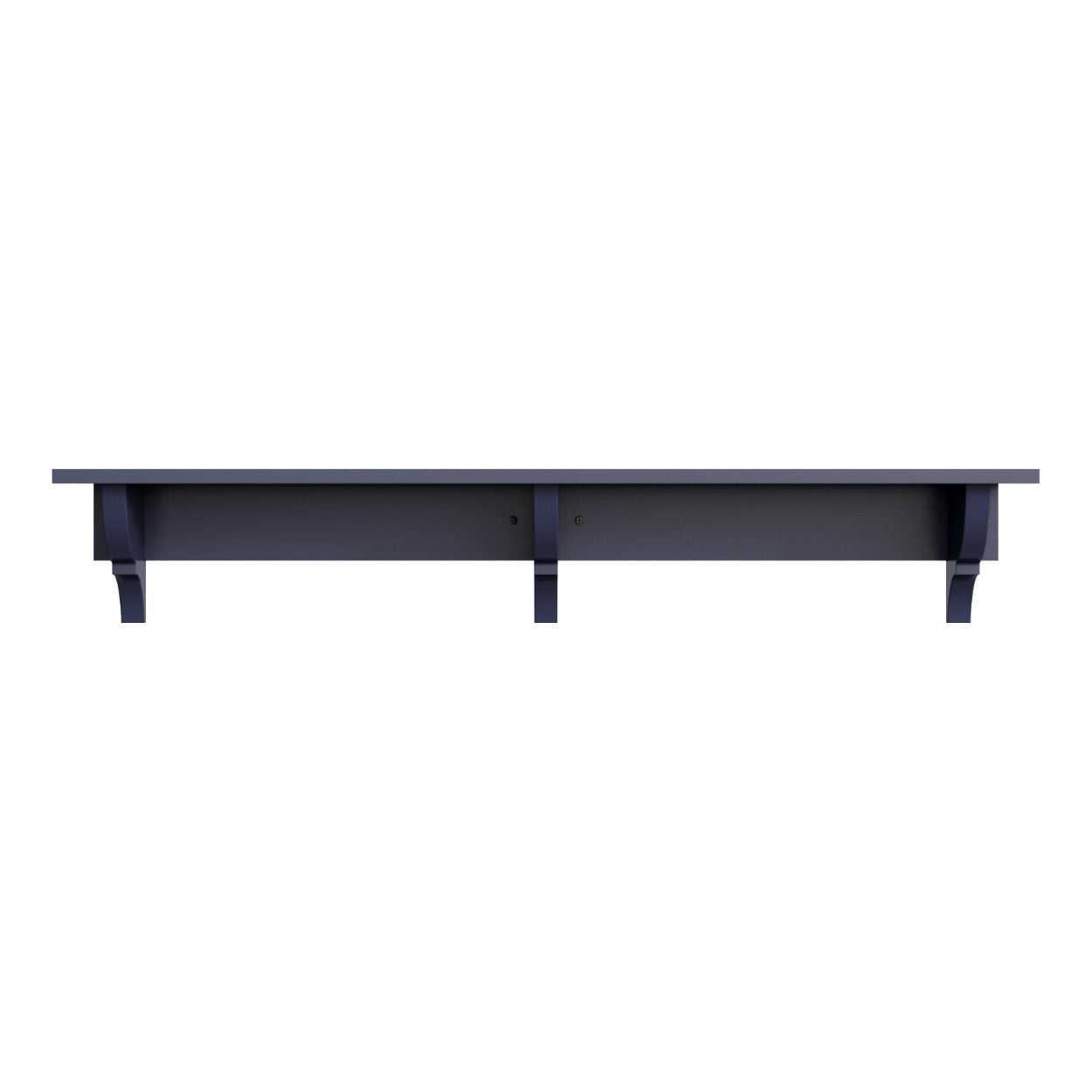 Wide Shaker Shelf With Brackets