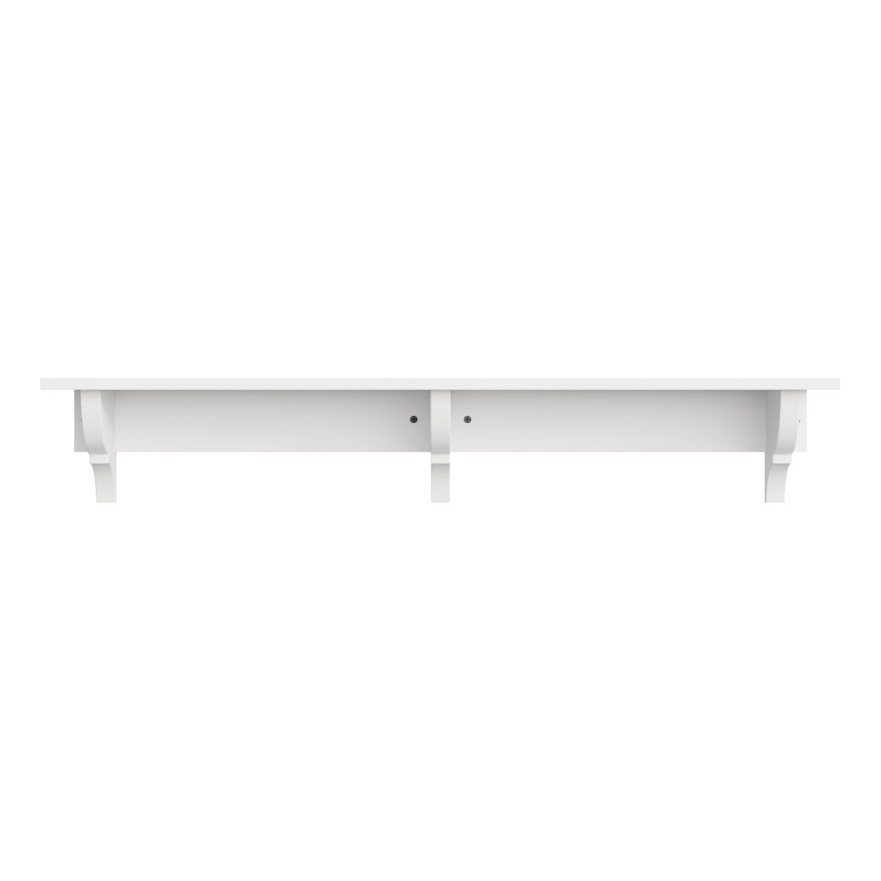 Wide Shaker Shelf With Brackets
