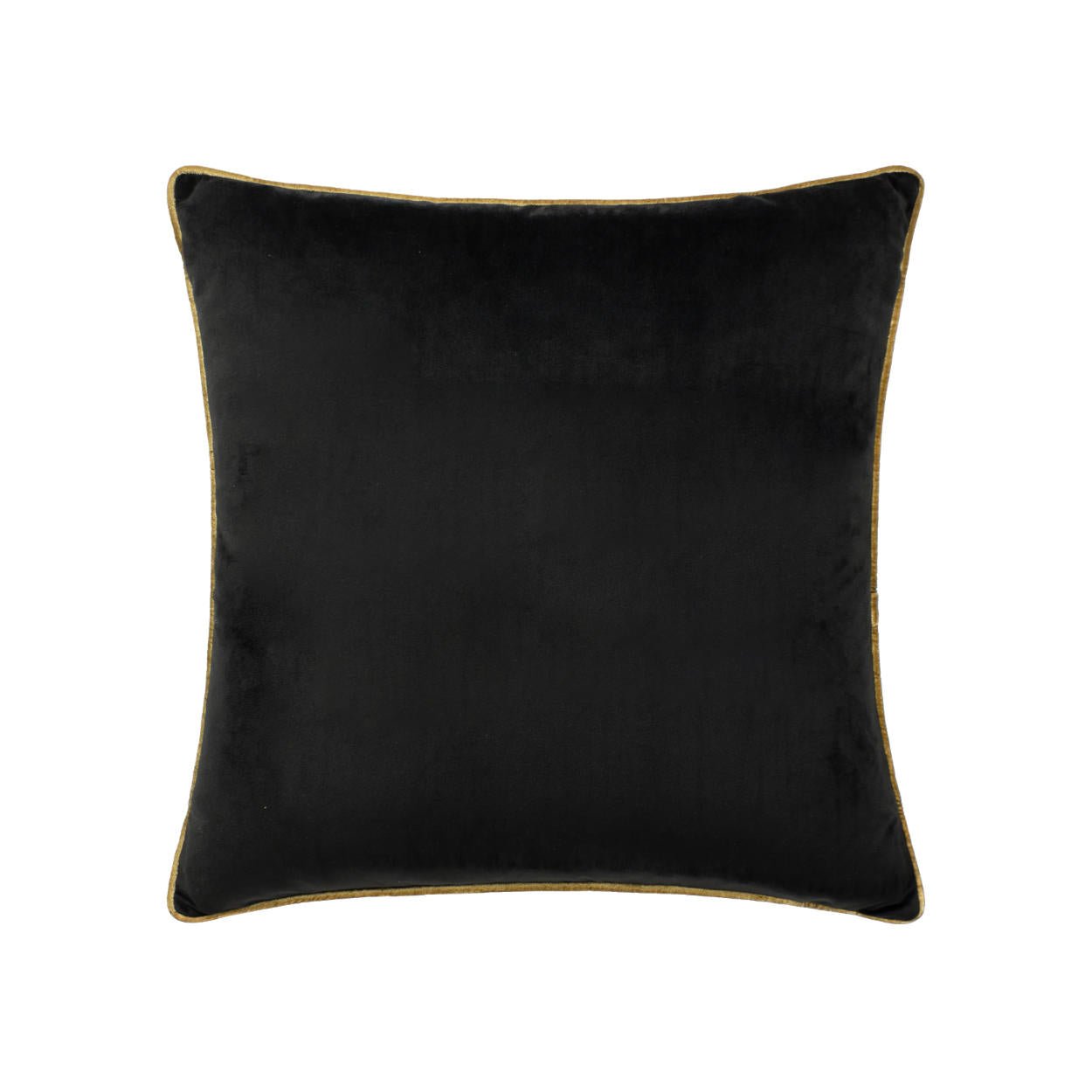 Paoletti - Black Velvet Cushion - uBaaHaus