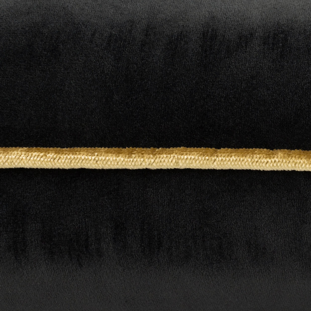Paoletti - Black Velvet Cushion - uBaaHaus
