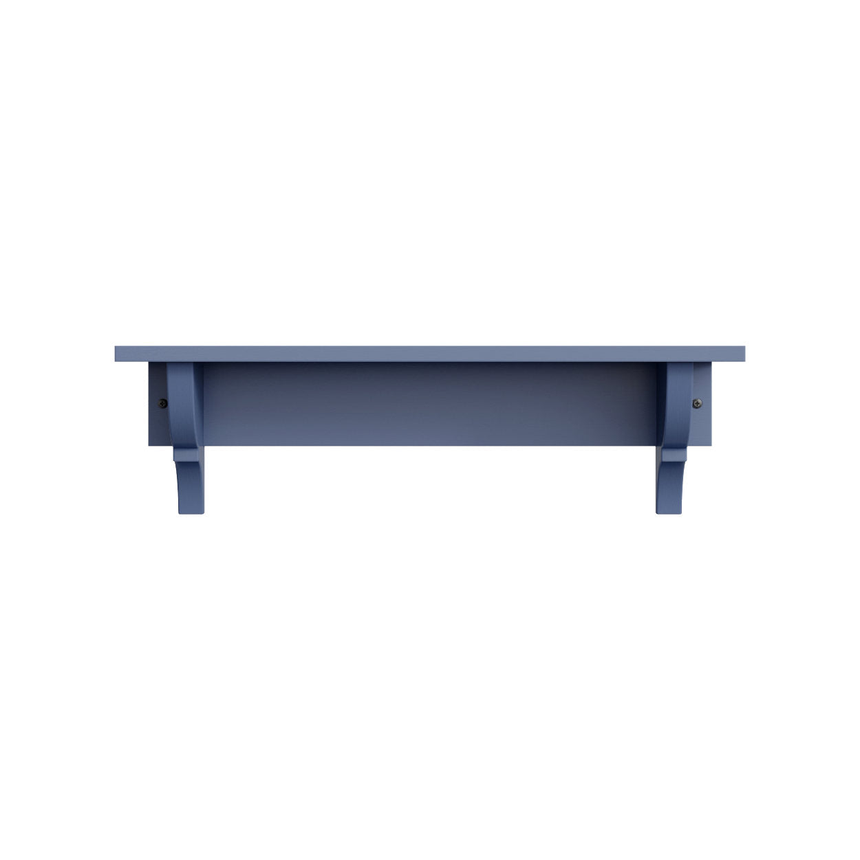 Wide Shaker Shelf With Brackets