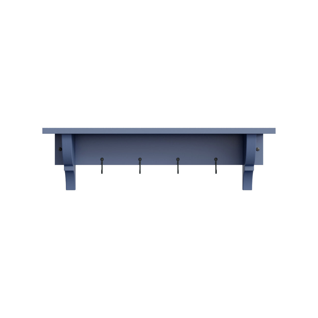 Wide Shaker Shelf With Brackets