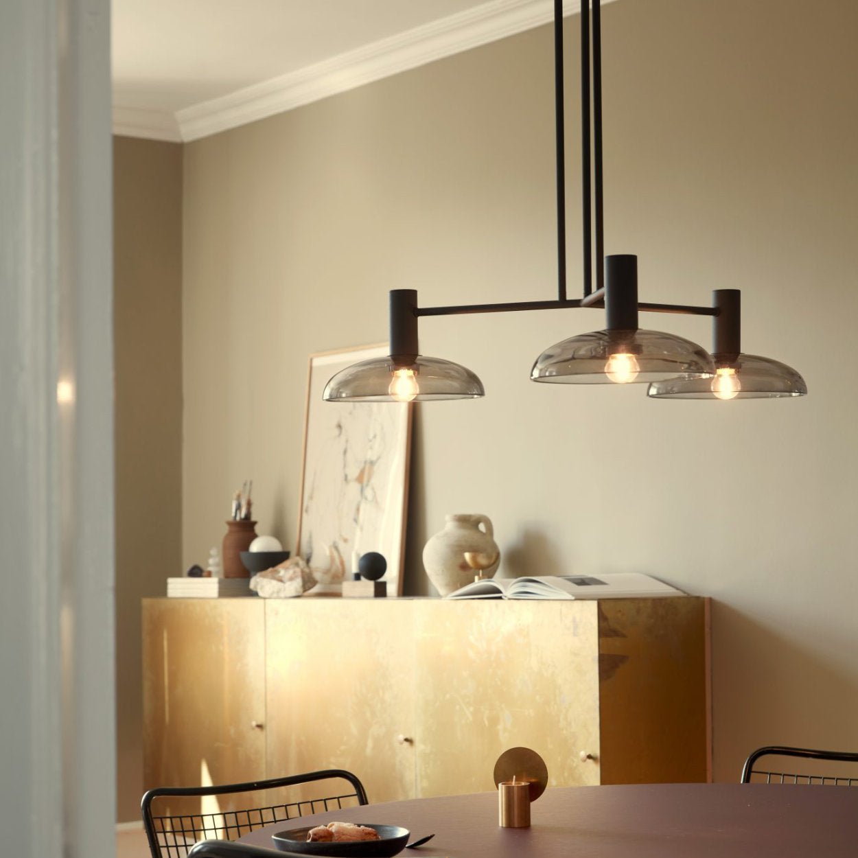 Co Bankeryd UFO Circle Glass Pendant Ceiling Light - uBaaHaus
