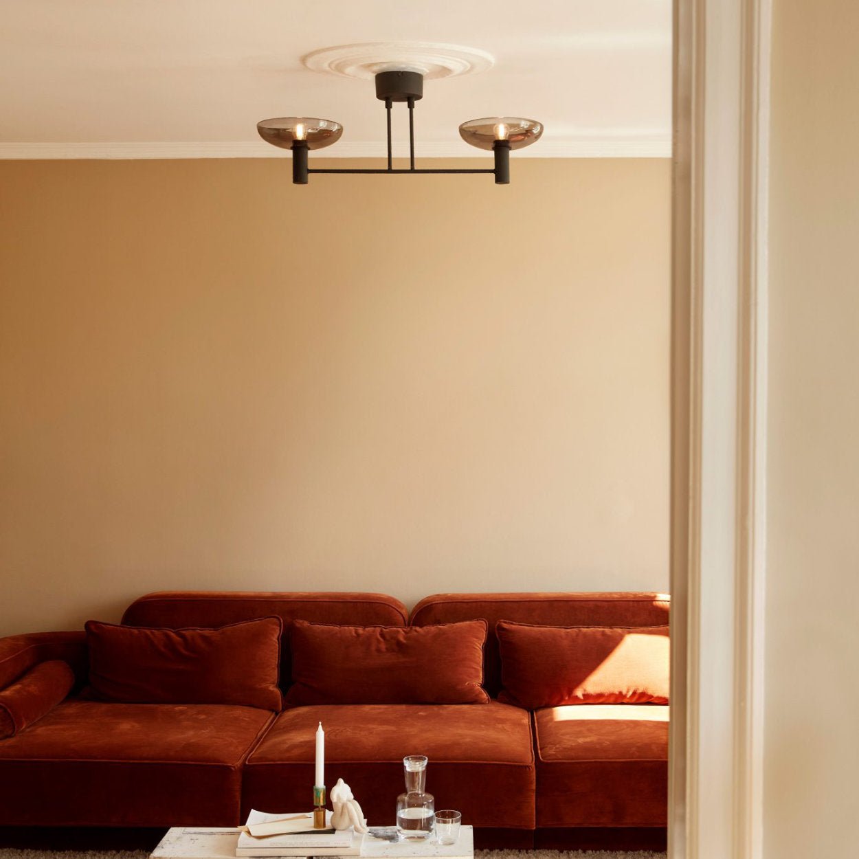 Co Bankeryd UFO Long Glass Ceiling Lamp - uBaaHaus