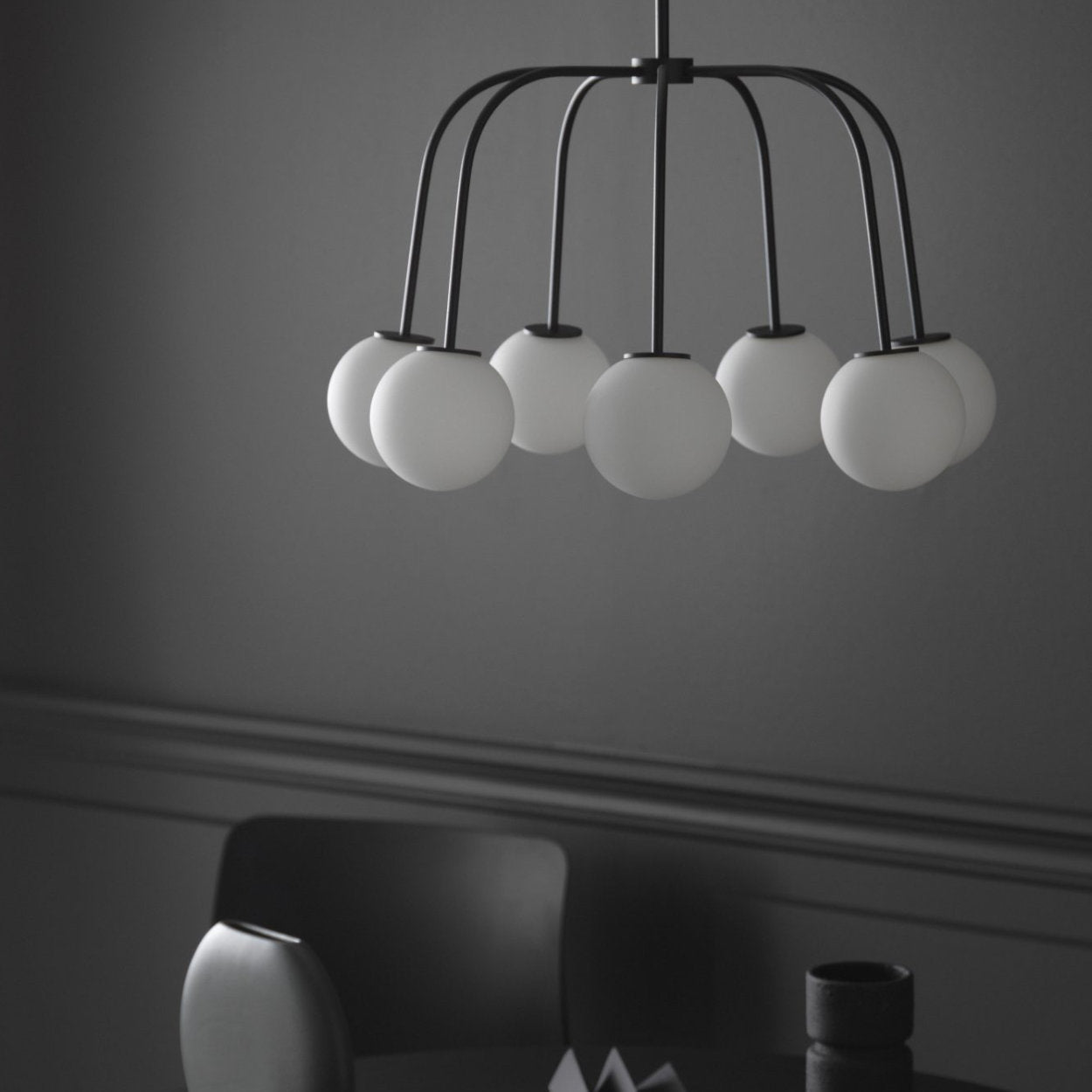 Co Bankeryd Waterfall Glass Cluster Pendant Light - uBaaHaus