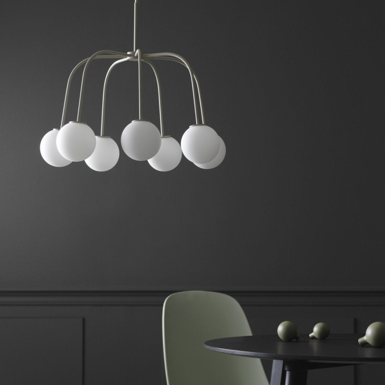 Co Bankeryd Waterfall Glass Cluster Pendant Light - uBaaHaus