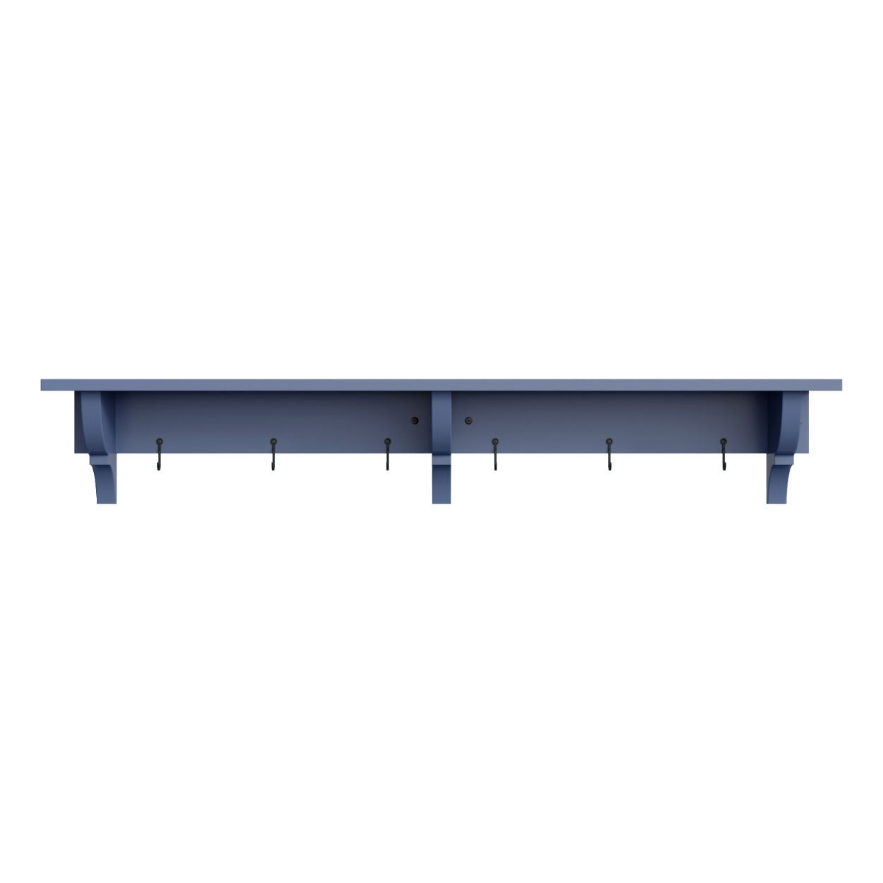 Wide Shaker Shelf With Brackets