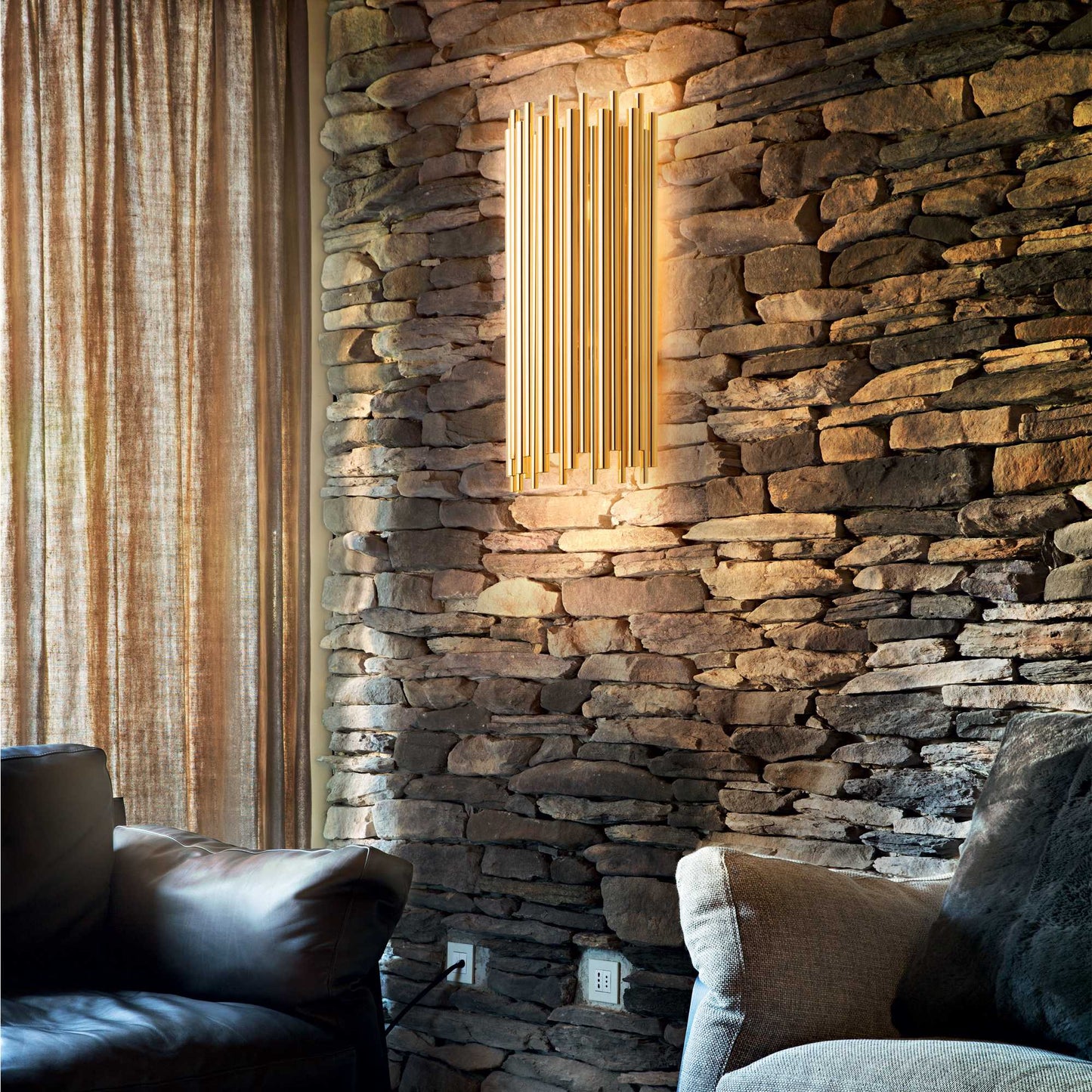 Ideal Lux Pan AP2 Wall Light