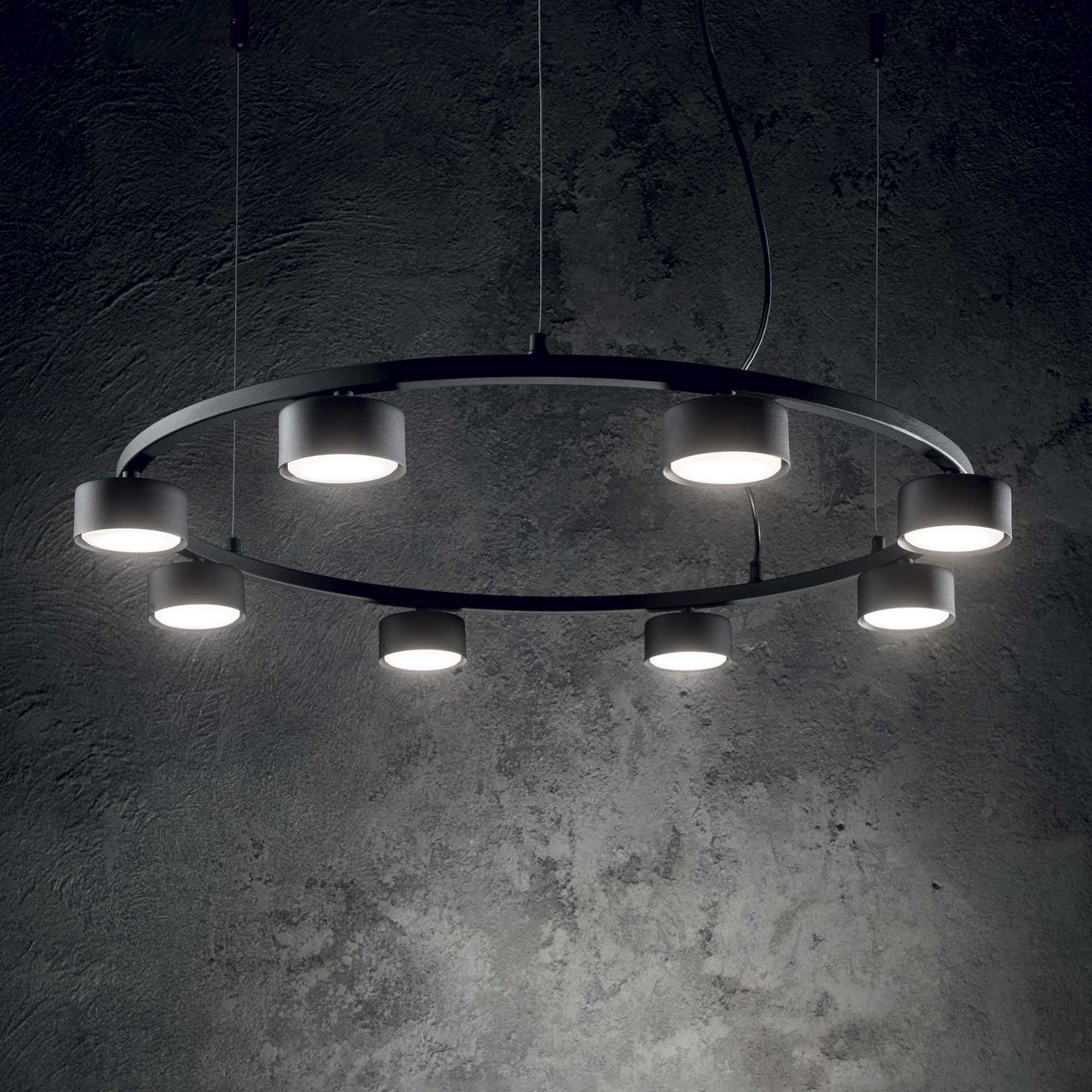 Ideal Lux Minor Round SP8 Ceiling Pendant