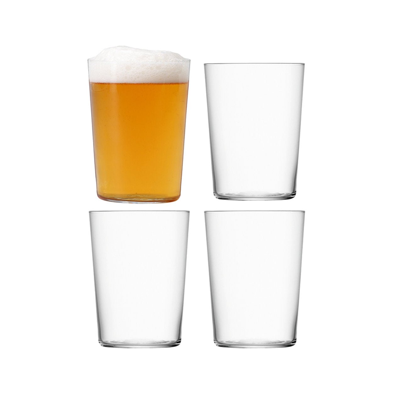 LSA GIO Beer Tumbler 560ml (4 Set) - uBaaHaus