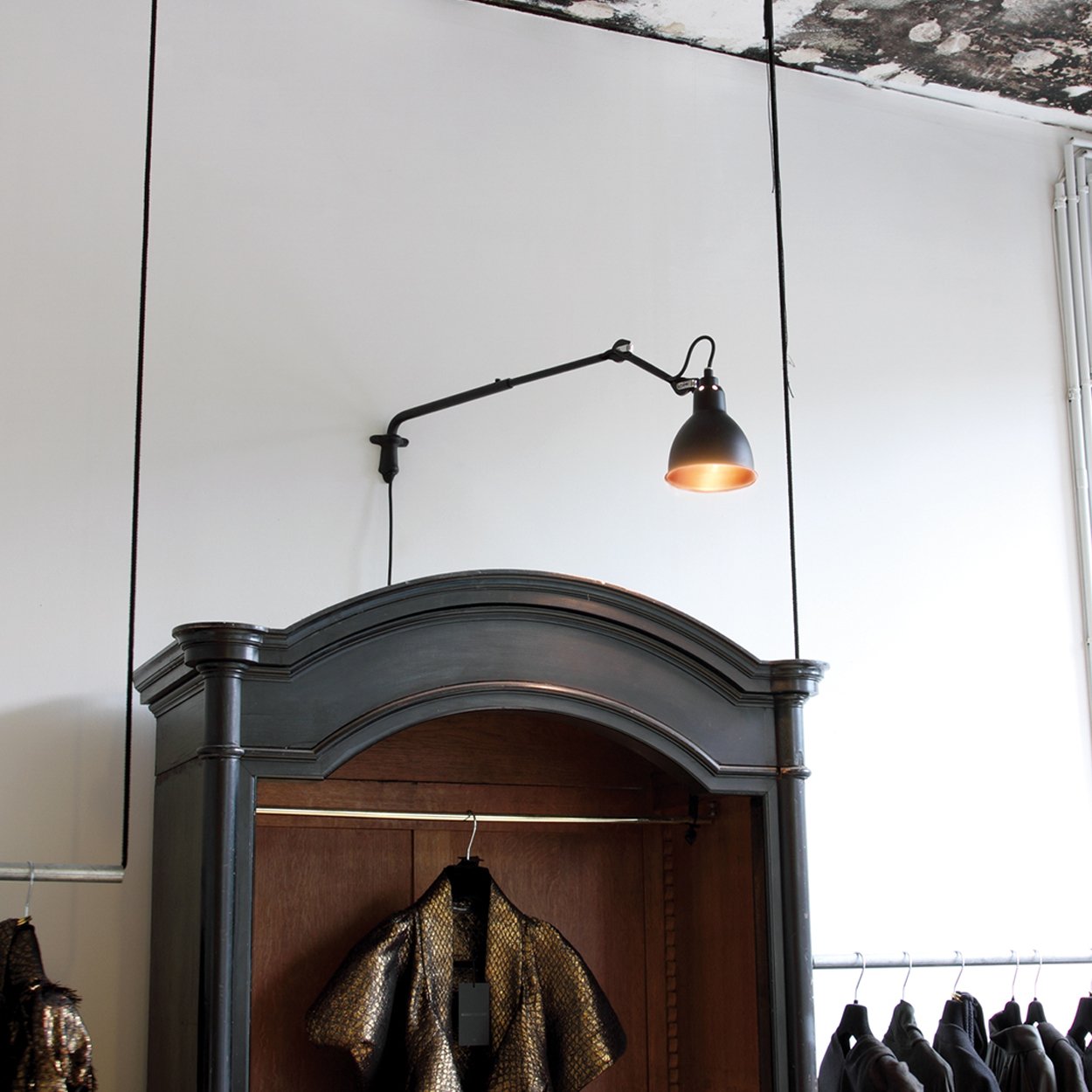 DCW éditions Lampe Gras Nº203 Swing Arm Wall Light - uBaaHaus