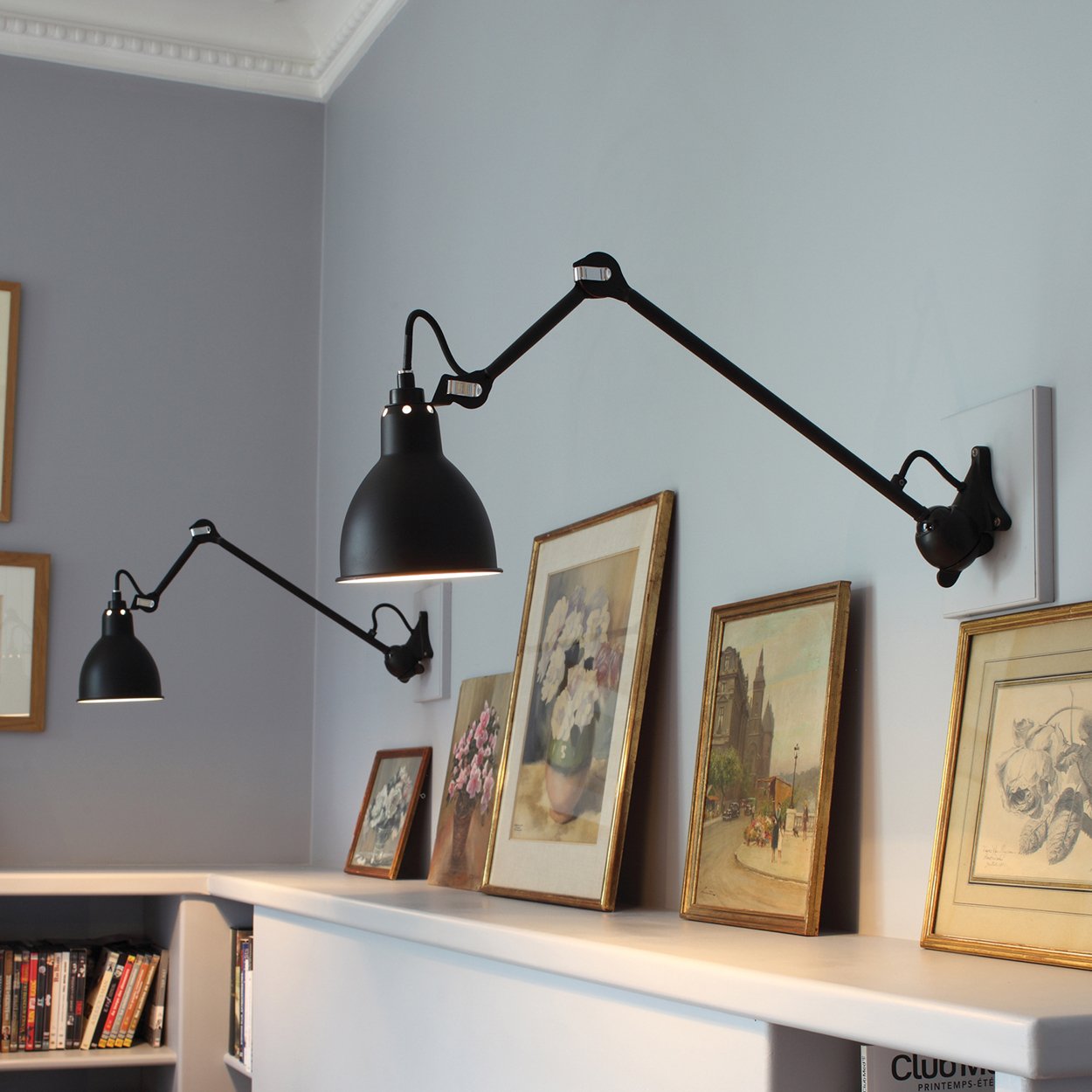 DCW éditions Lampe Gras Nº222 Adjustable Wall Light - uBaaHaus