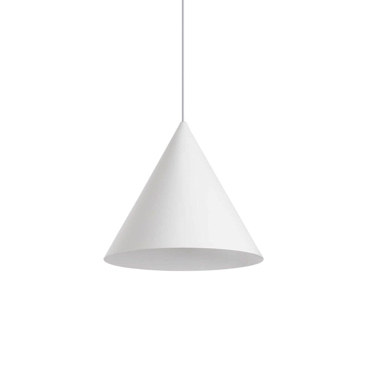 Ideal Lux A-Line SP1 D30 Cone Ceiling Pendant - uBaaHaus