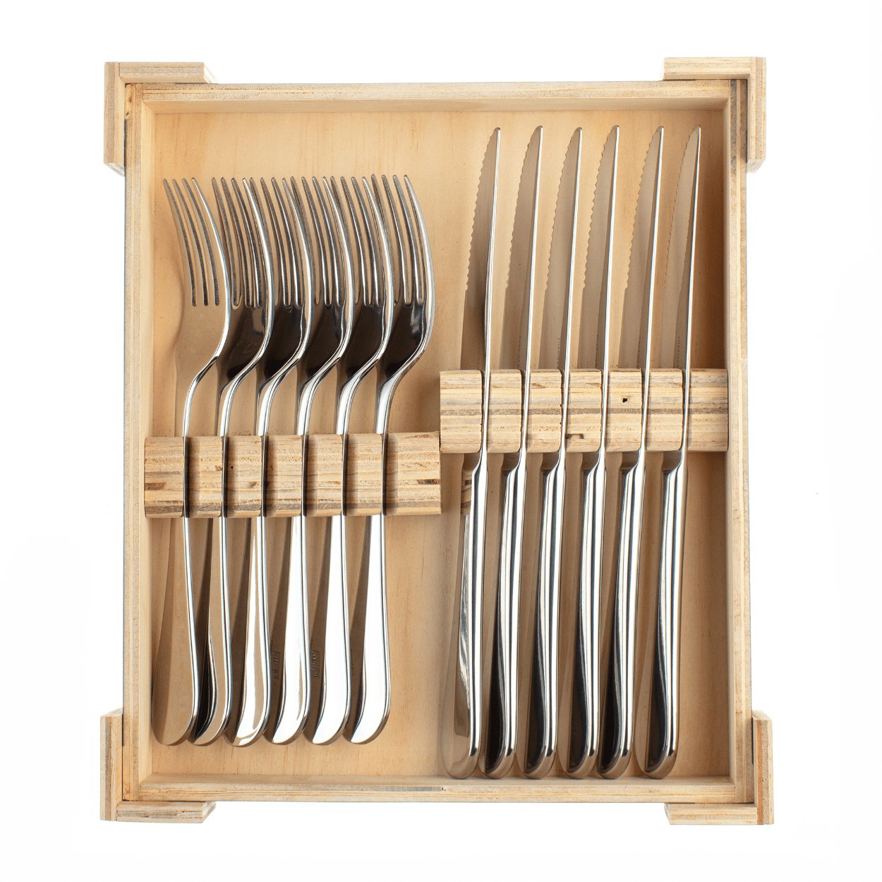 Charingworth Baguette 12 PCS Steak Knife Set - uBaaHaus