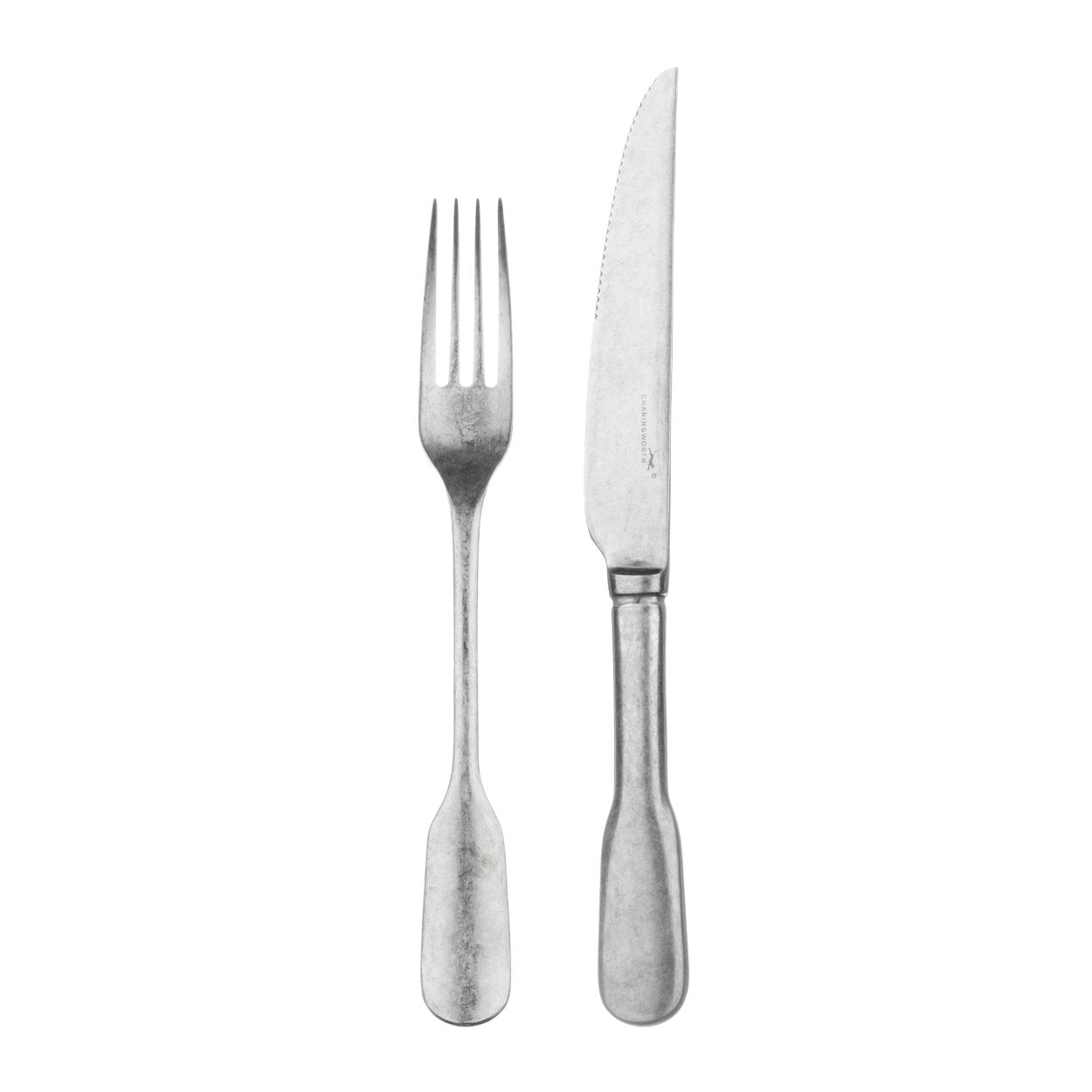 Charingworth Fiddle Vintage 12 PCS Steak Knife Set - uBaaHaus
