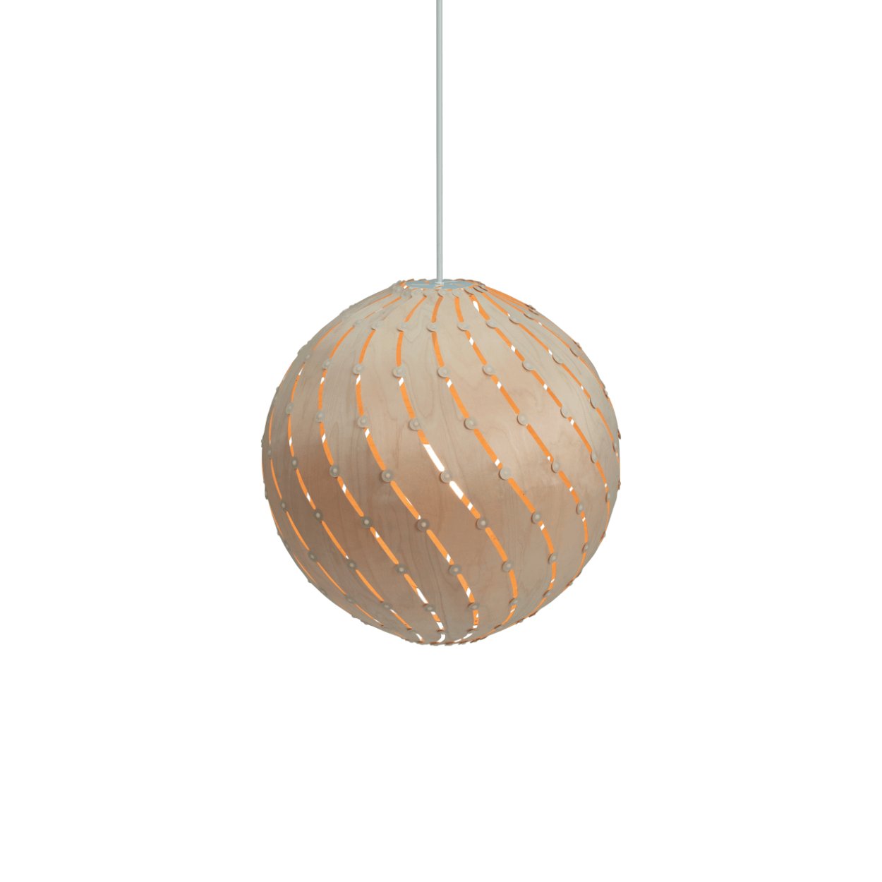 David Trubridge Ebb Family Bounce Ceiling Pendant