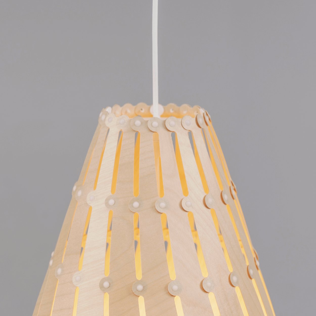 David Trubridge Ebb Family Drop Ceiling Pendant