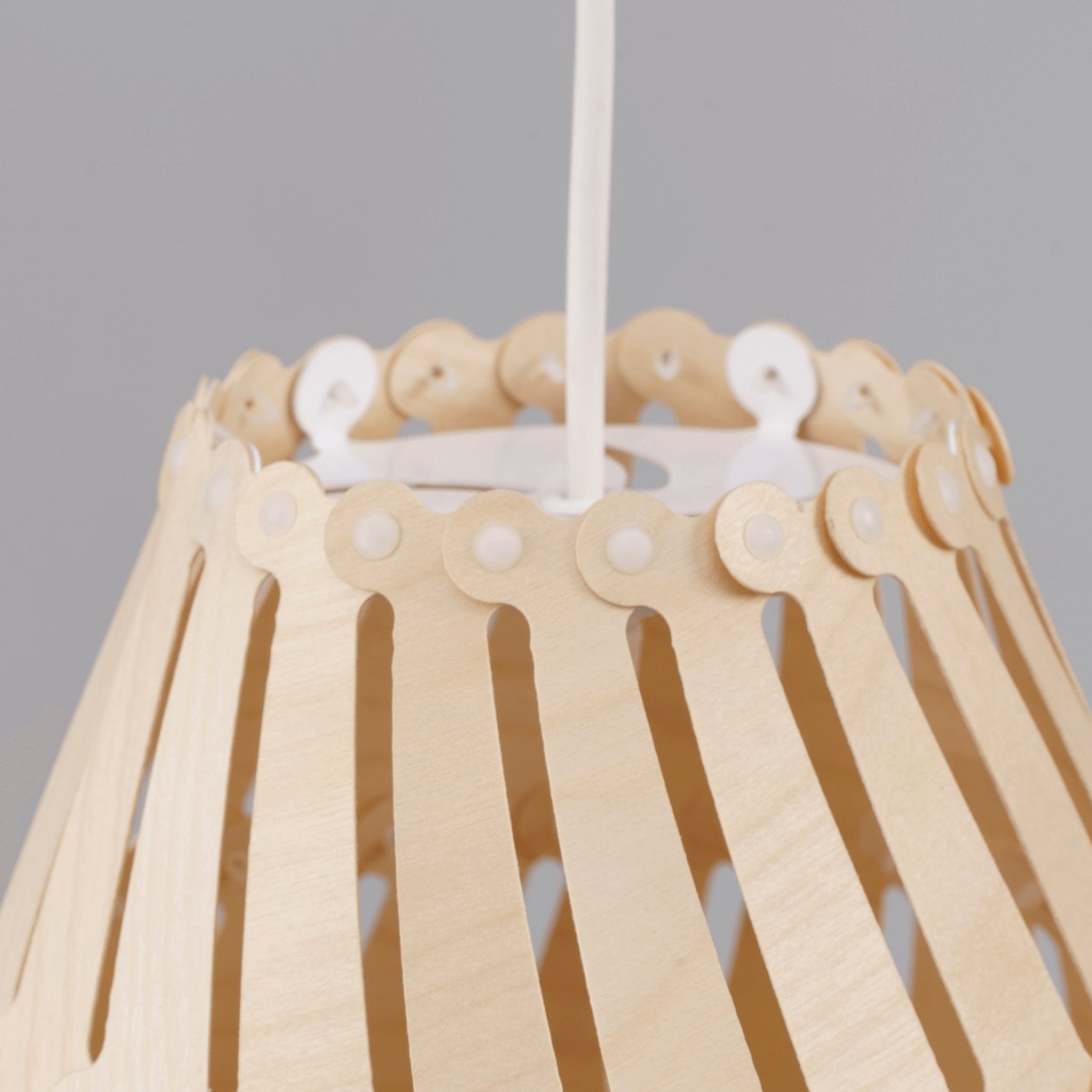 David Trubridge Ebb Family Roll Ceiling Pendant