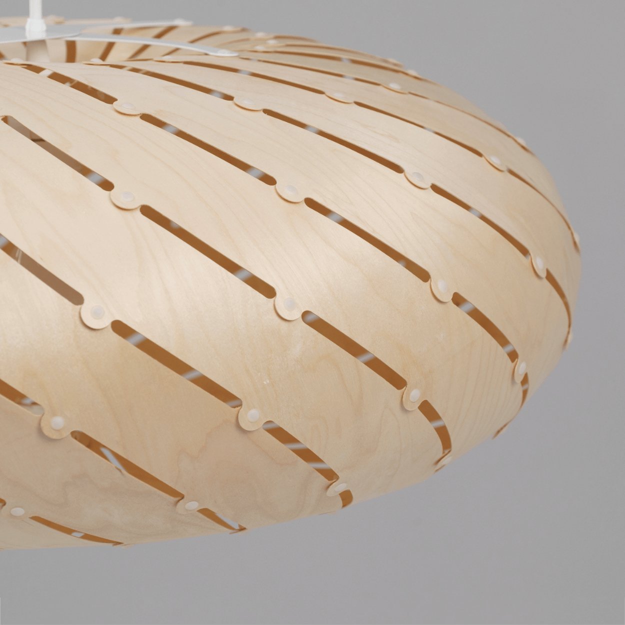 David Trubridge Ebb Family Swell Ceiling Pendant