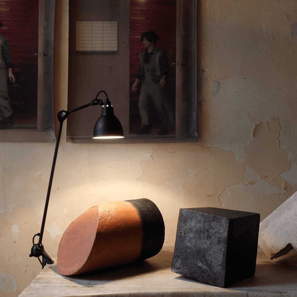 DCW éditions Lampe Gras Nº201 Clamp Light - uBaaHaus