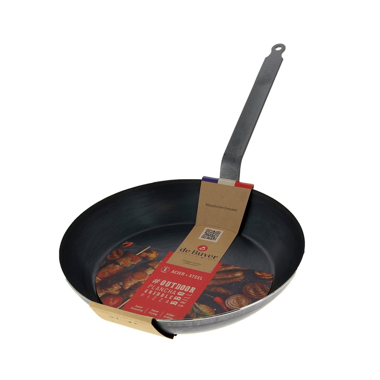 de Buyer Frying pan iron, 28 cm