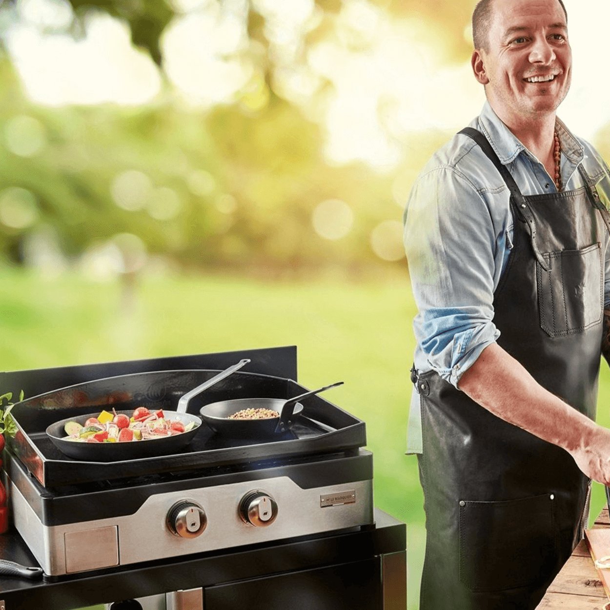 de Buyer 28cm Force Blue Fry Pan