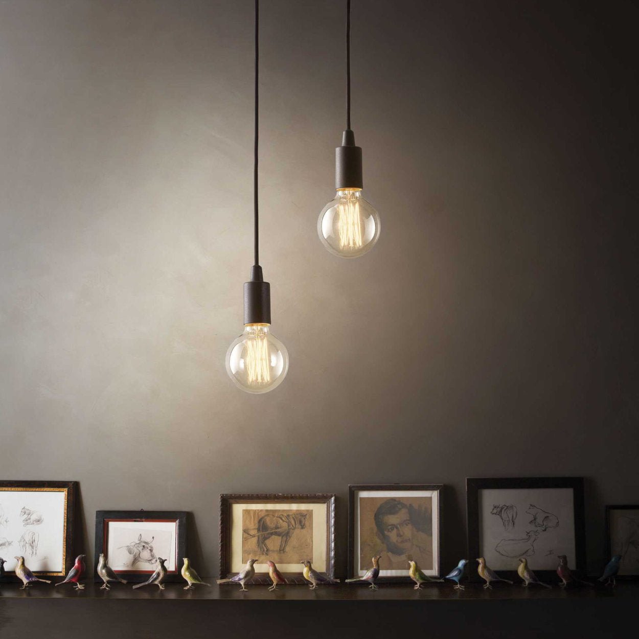 Ideal Lux Edison SP1 Ceiling Pendant - uBaaHaus