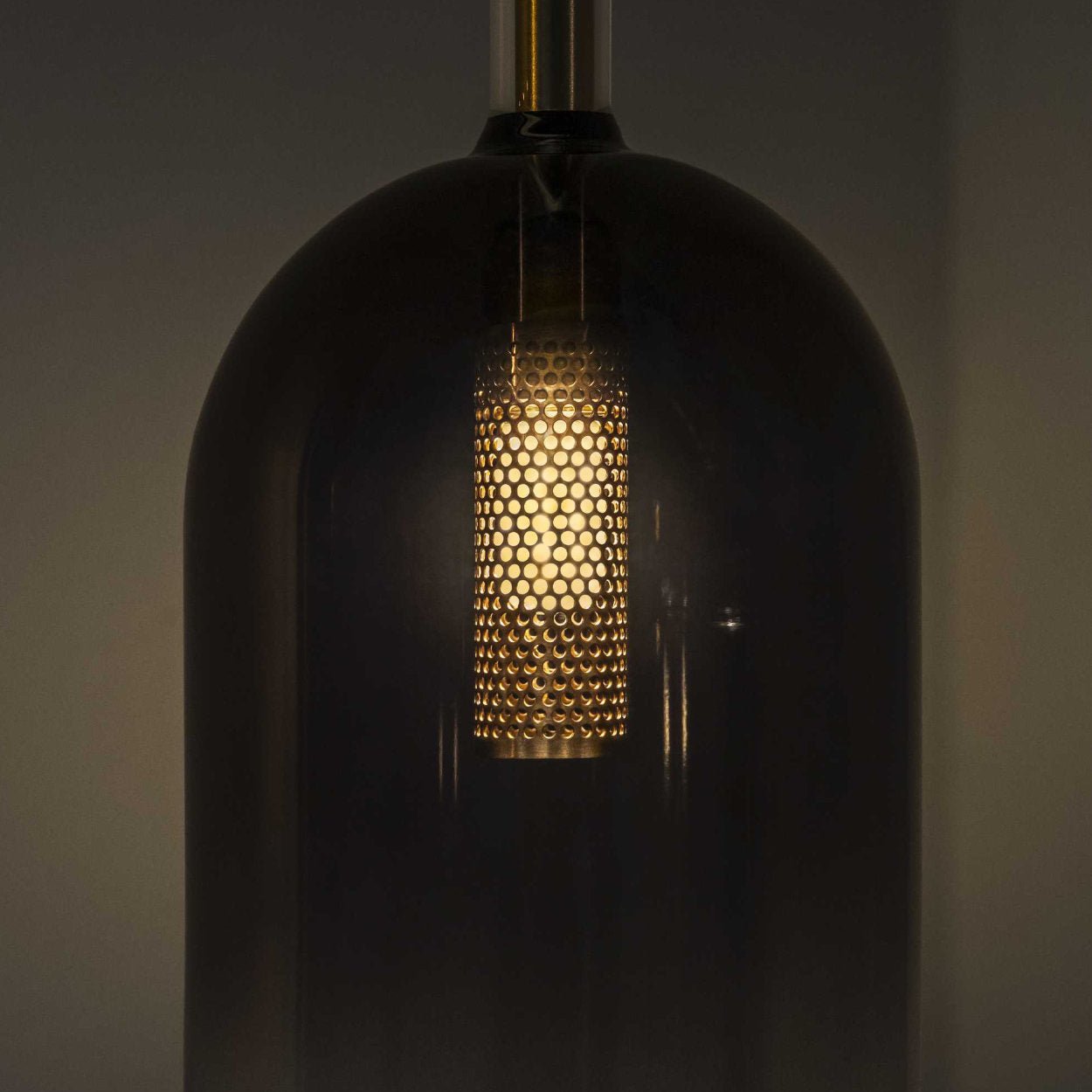 Ideal Lux Empire SP1 Cilindro Glass Pendant Light - uBaaHaus