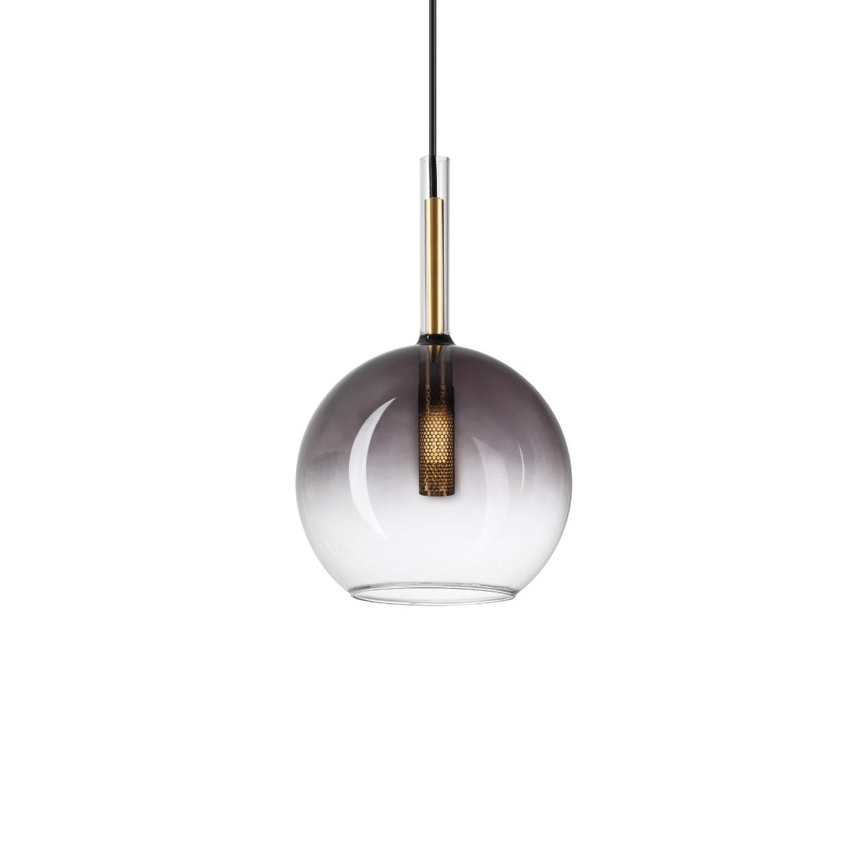 Ideal Lux Empire SP1 Sfera Glass Pendant Light - uBaaHaus