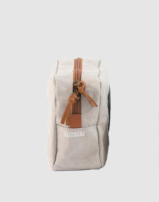 Grey Travel/Beauty Case | By Uashmama Laundry & Household Uashmama Large +£2.50