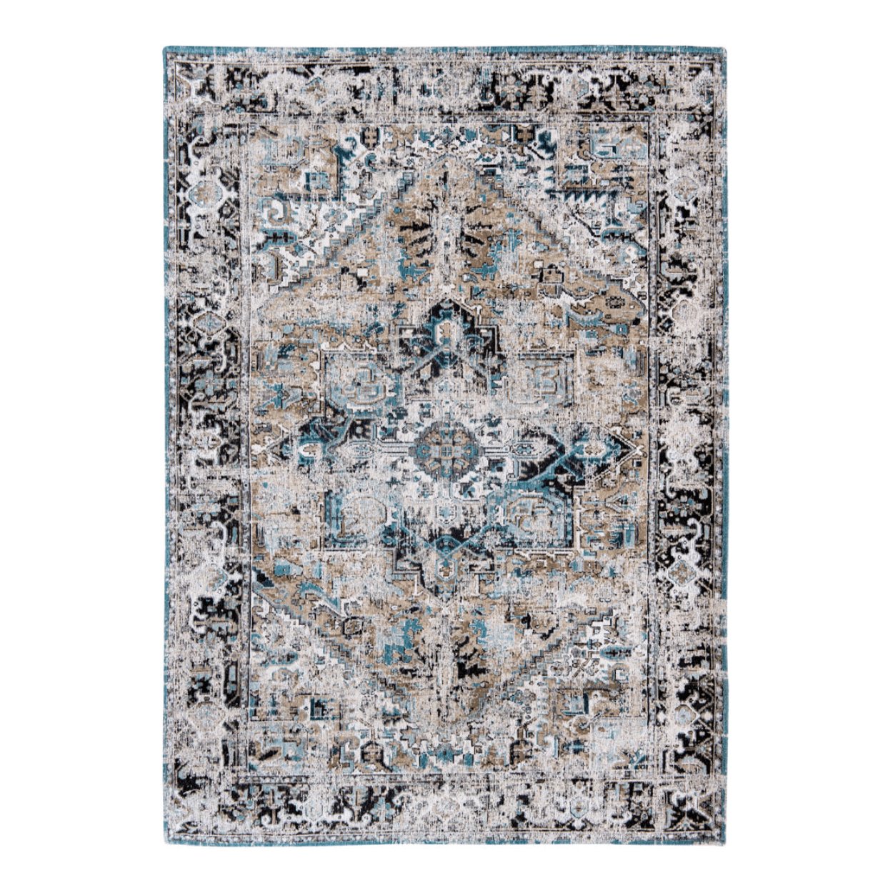 Louis De Poortere Golden Horn Beige Rug