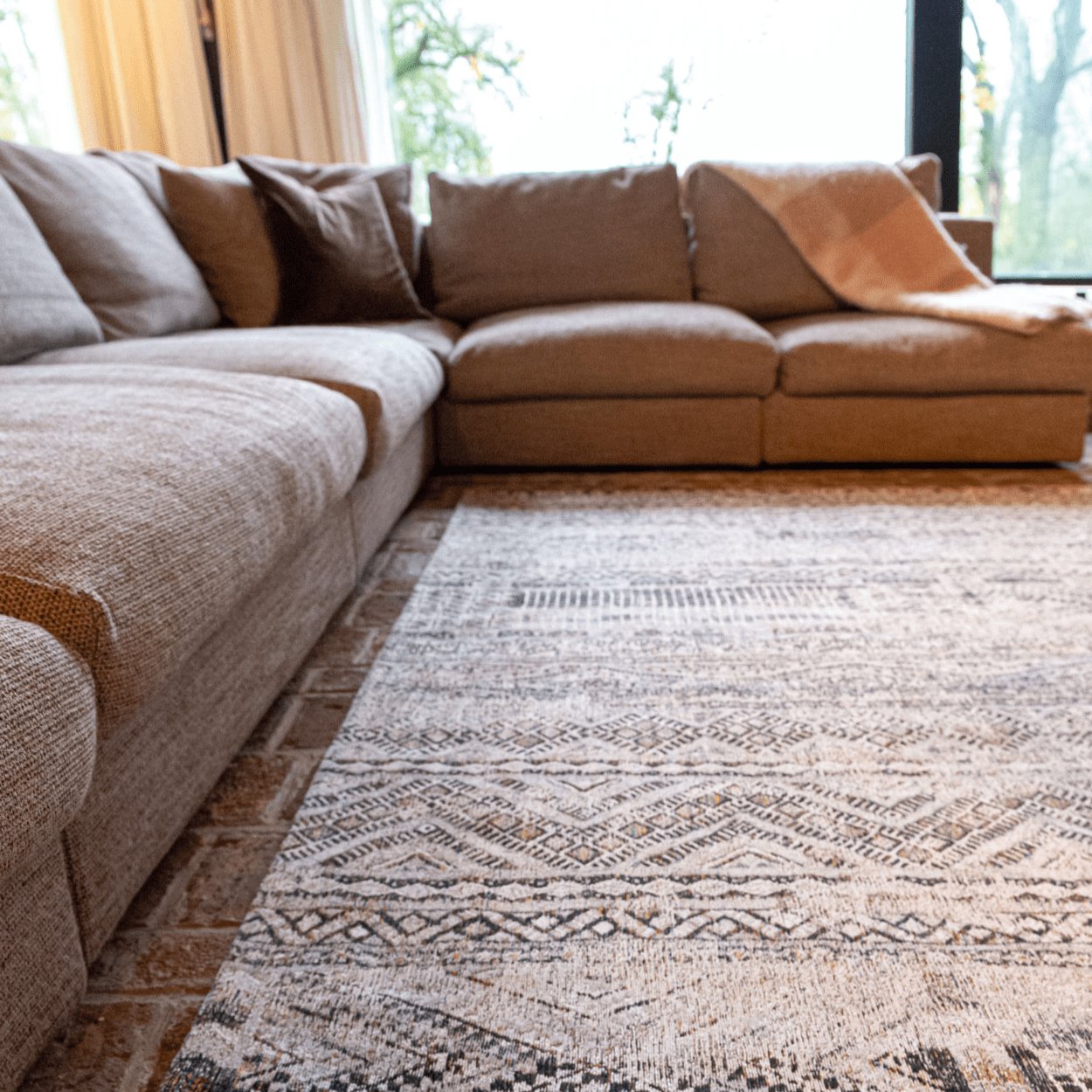 Louis De Poortere Medina White Rug