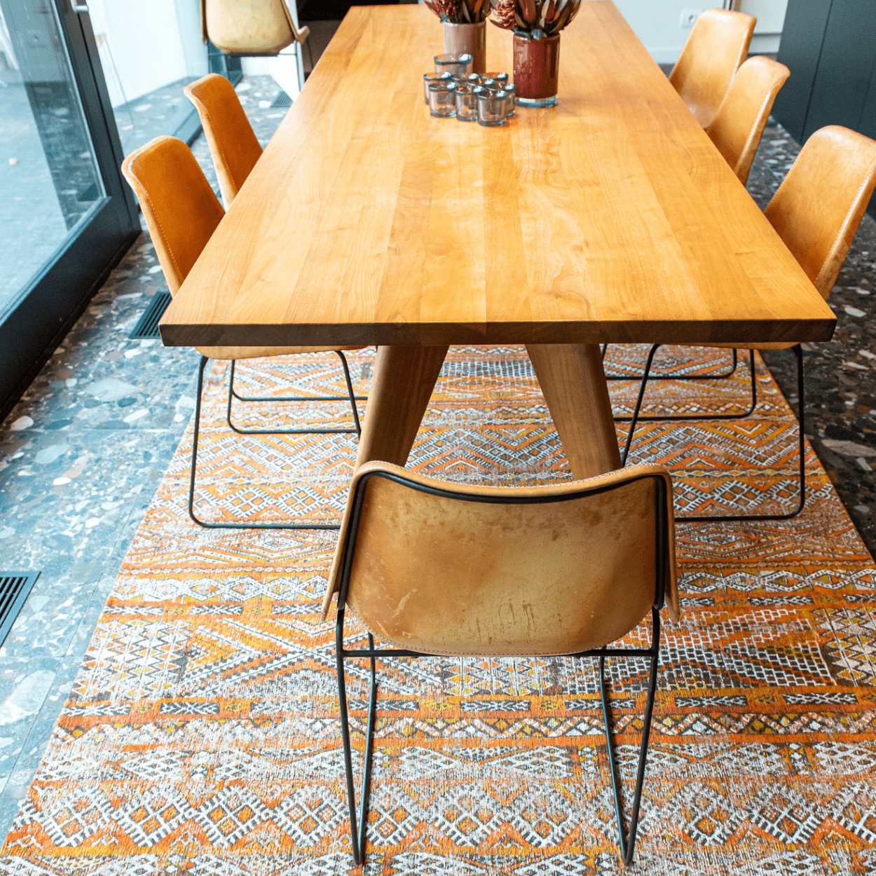 Louis De Poortere Riad Orange Rug