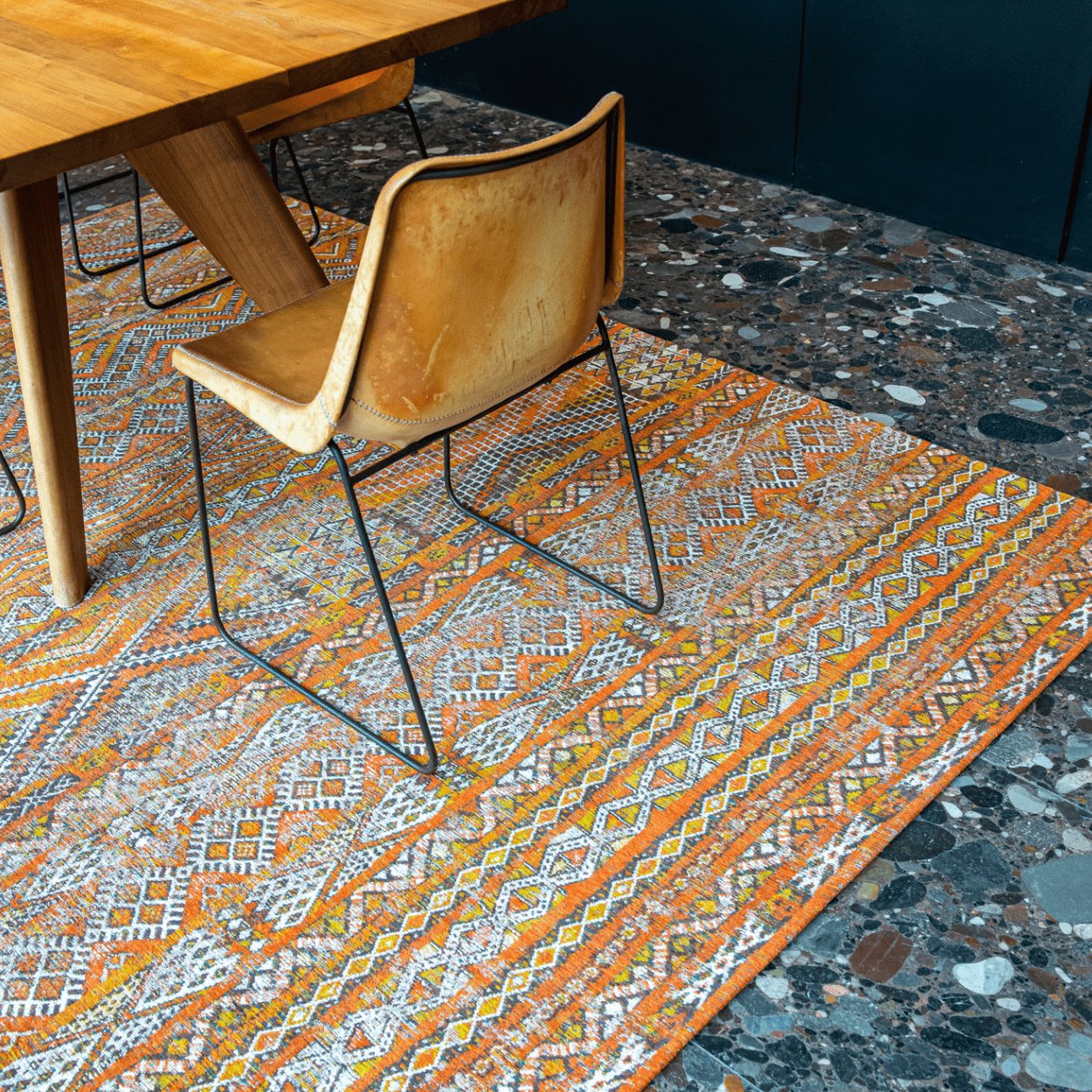 Louis De Poortere Riad Orange Rug