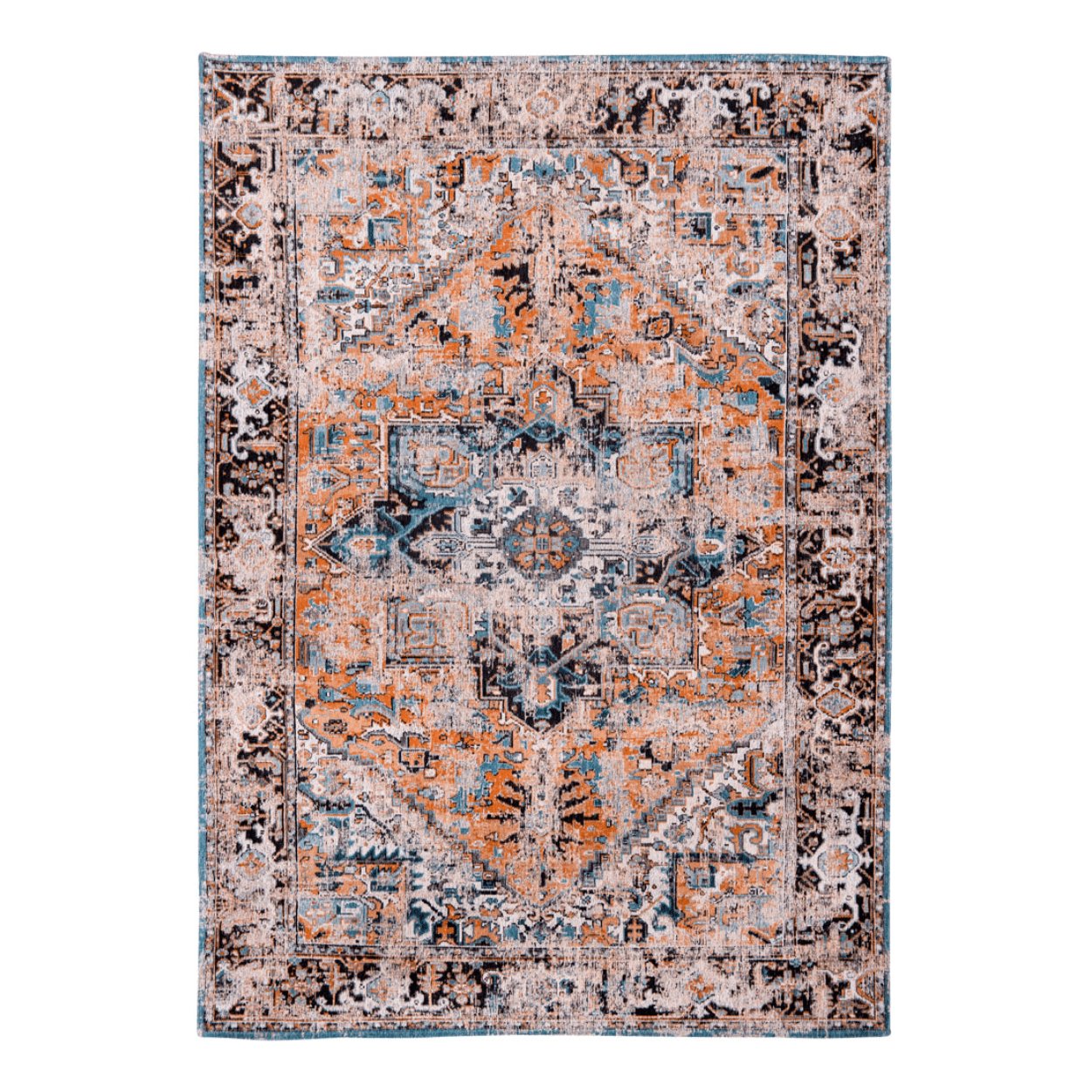 Louis De Poortere Seray Orange Rug