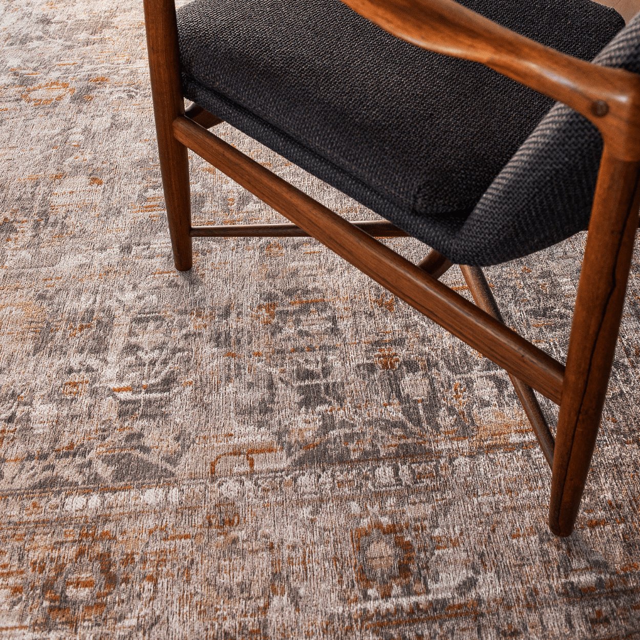 Louis De Poortere Suleiman Grey Rug