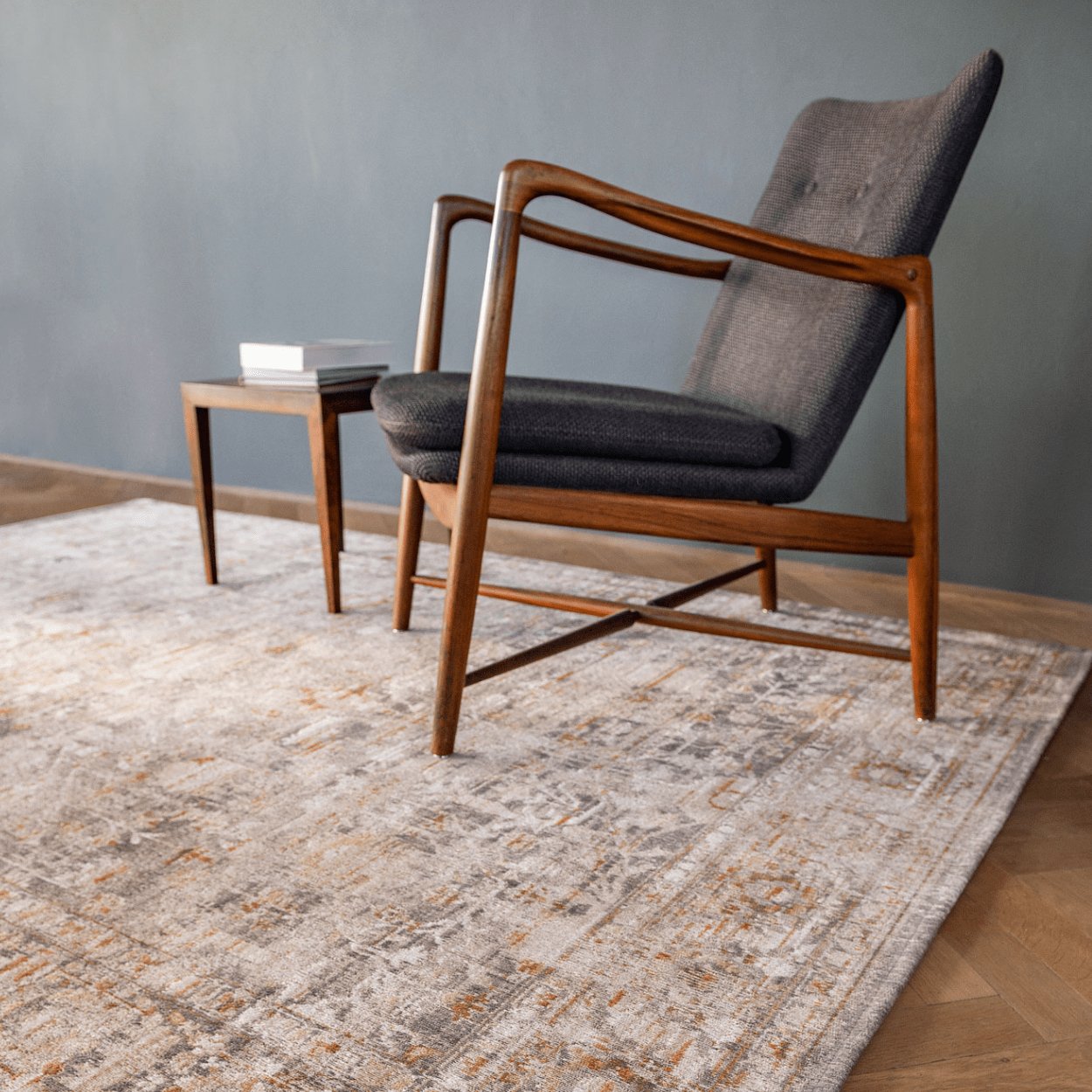 Louis De Poortere Suleiman Grey Rug