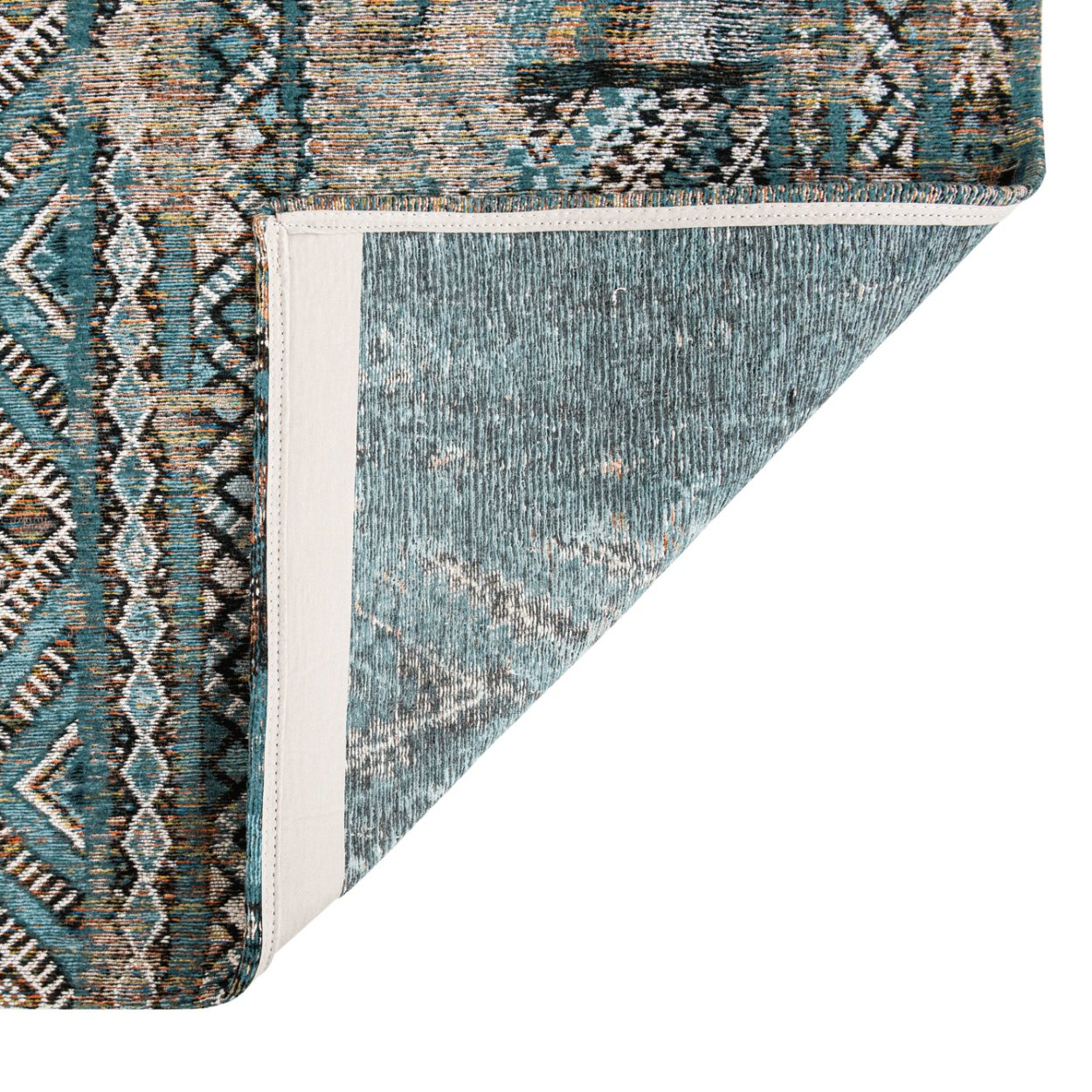 Louis De Poortere Zemmuri Blue Rug - uBaaHaus