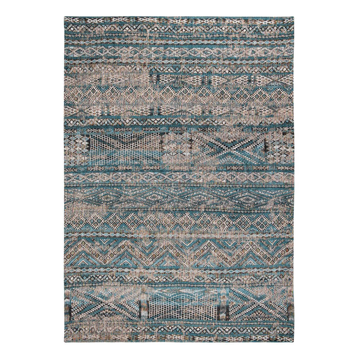 Louis De Poortere Zemmuri Blue Rug - uBaaHaus