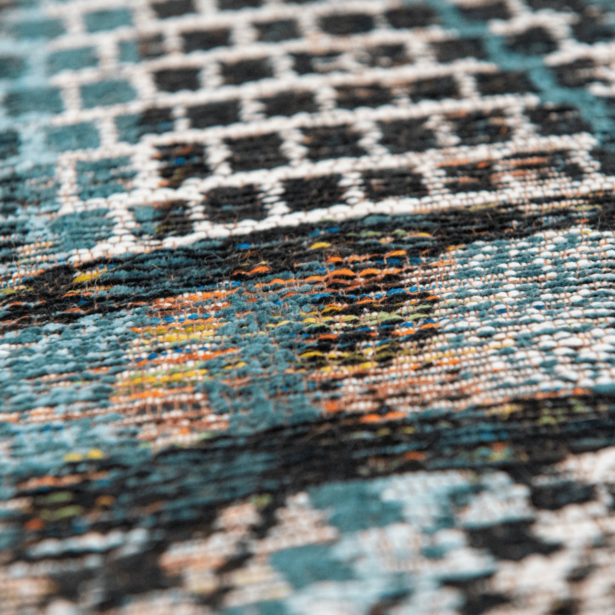 Louis De Poortere Zemmuri Blue Rug - uBaaHaus