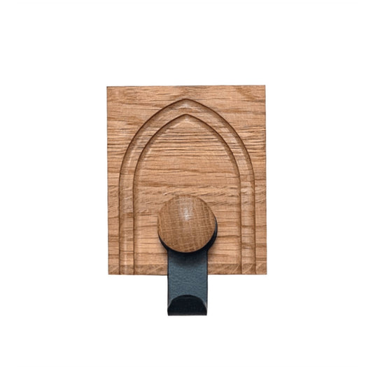 Oak Arch Decorative Wall Hook - uBaaHaus