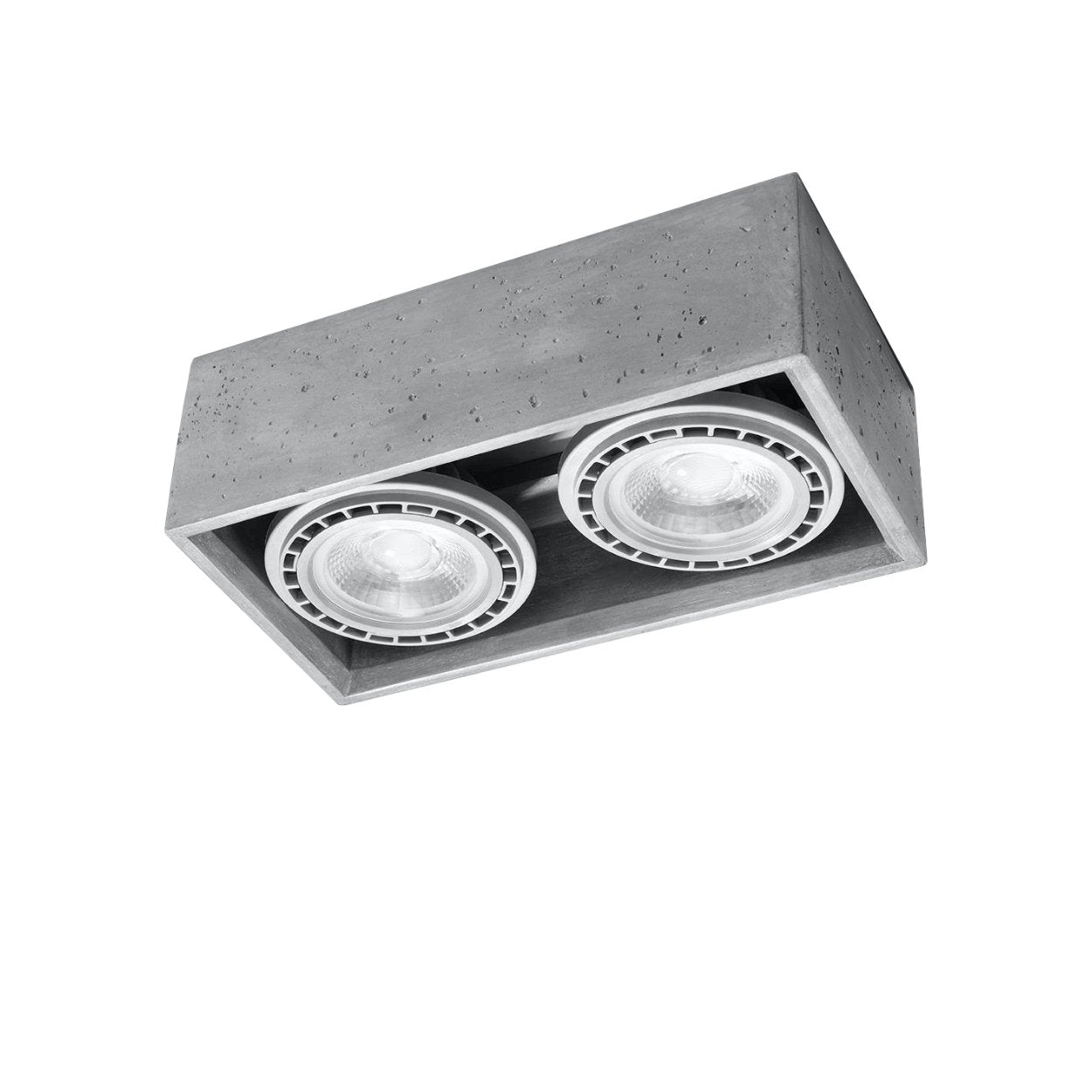 Sollux Quatro 2 Concrete Surface Downlight