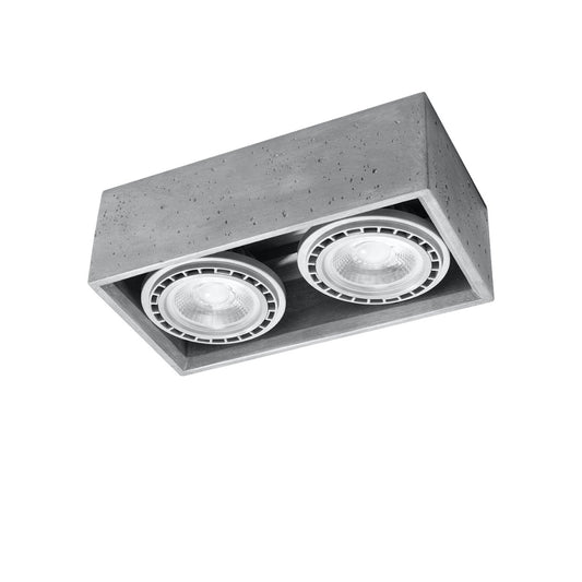 Sollux Quatro 2 Concrete Surface Downlight