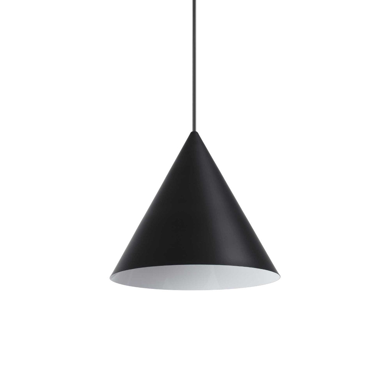 Ideal Lux A-Line SP1 D30 Cone Ceiling Pendant - uBaaHaus