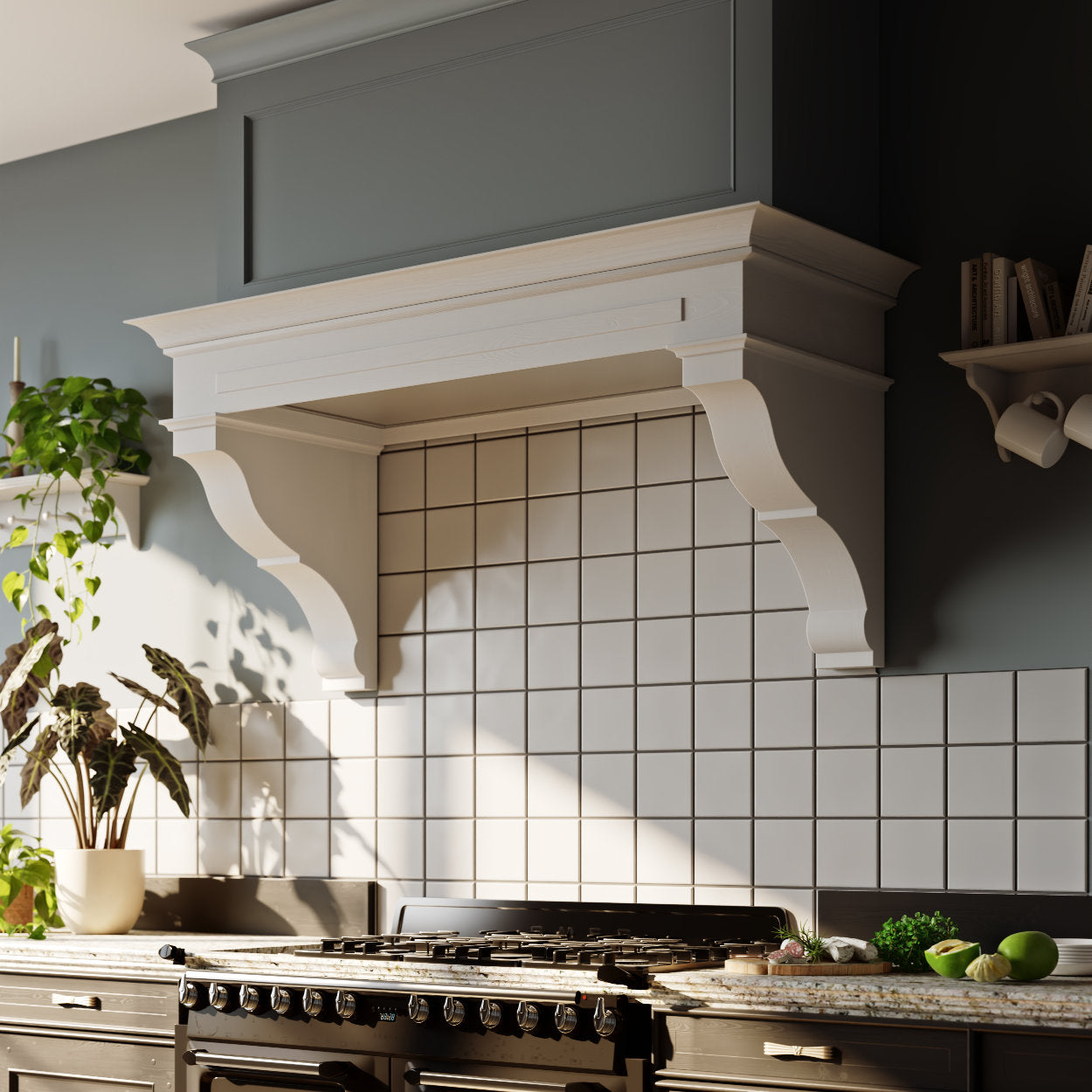 Monolith Corbel Extra Large Wood Bracket (2 Set)