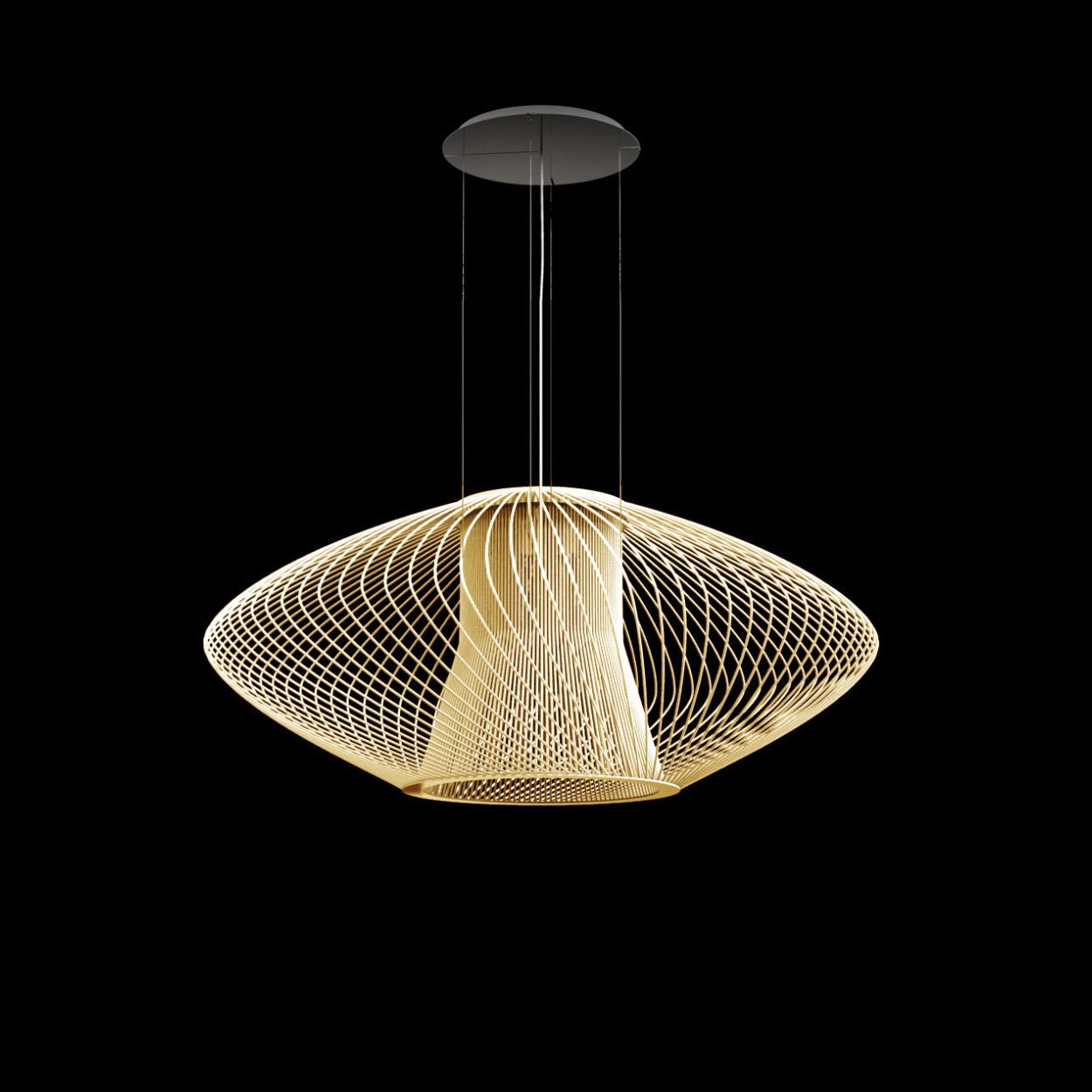 Metal Lux Impossible A Wire Pendant Light - uBaaHaus